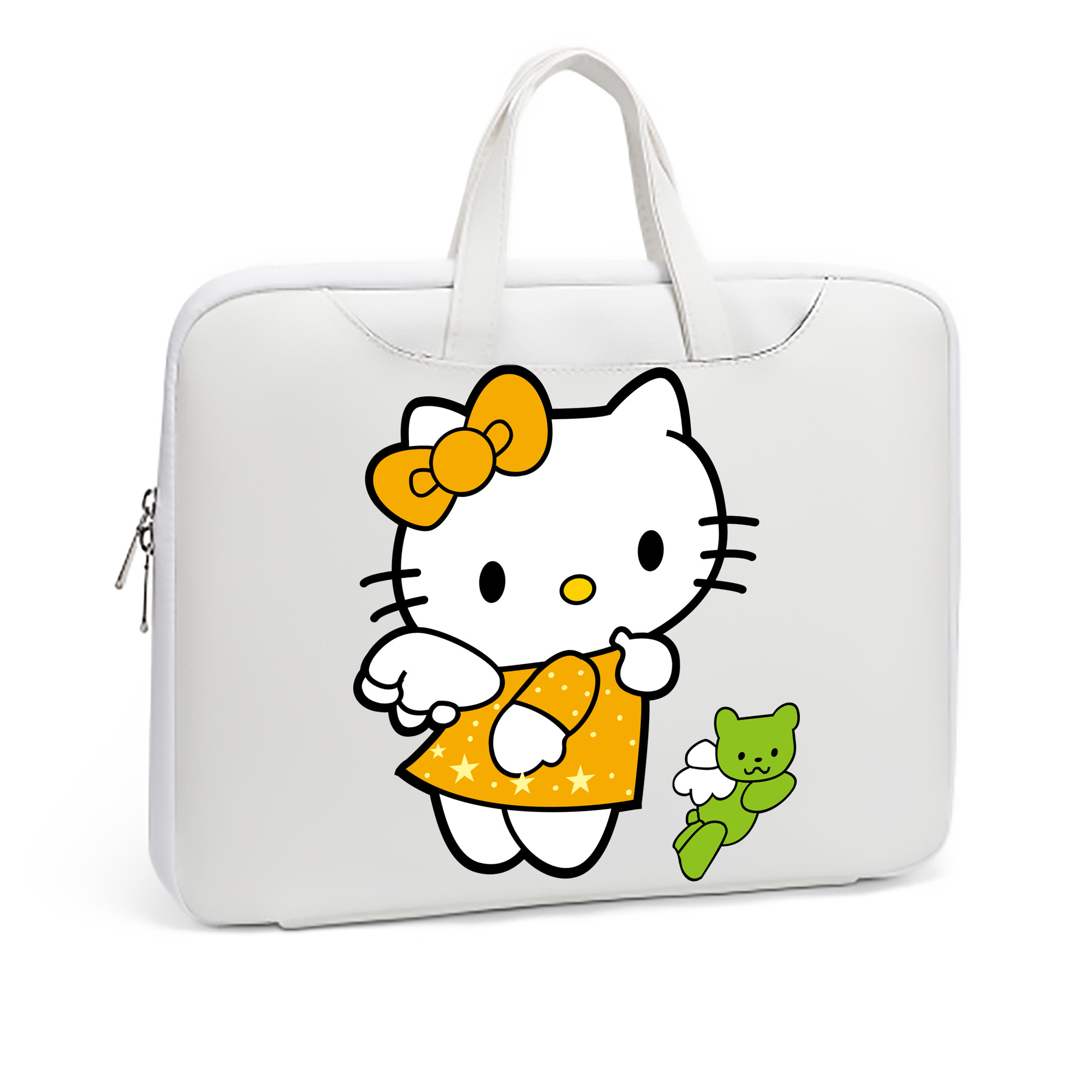 （画像用） Hello Kitty ハローキティ レザーラップトップバッグ　ノートパソコンケース