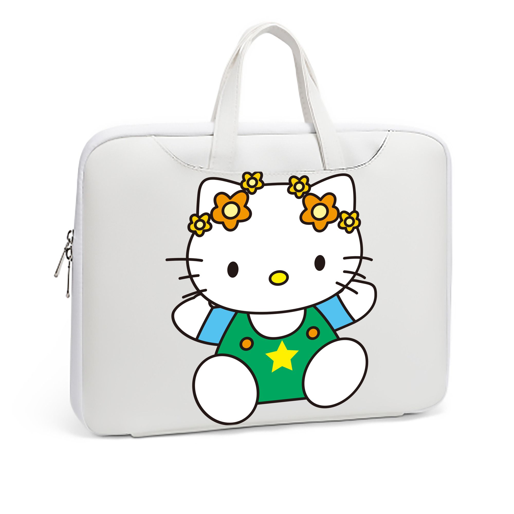 （画像用） Hello Kitty ハローキティ レザーラップトップバッグ　ノートパソコンケース