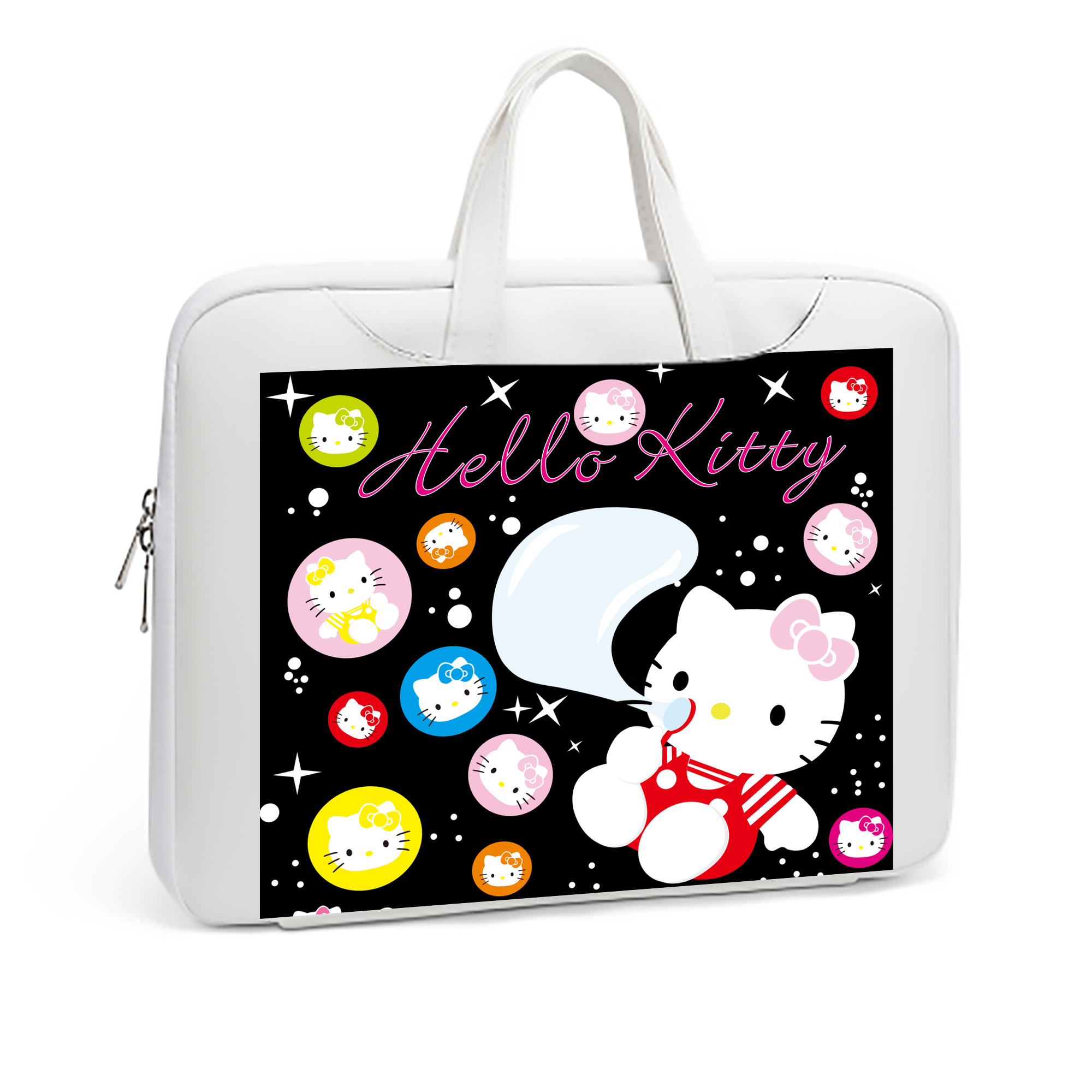 （画像用） Hello Kitty ハローキティ レザーラップトップバッグ　ノートパソコンケース