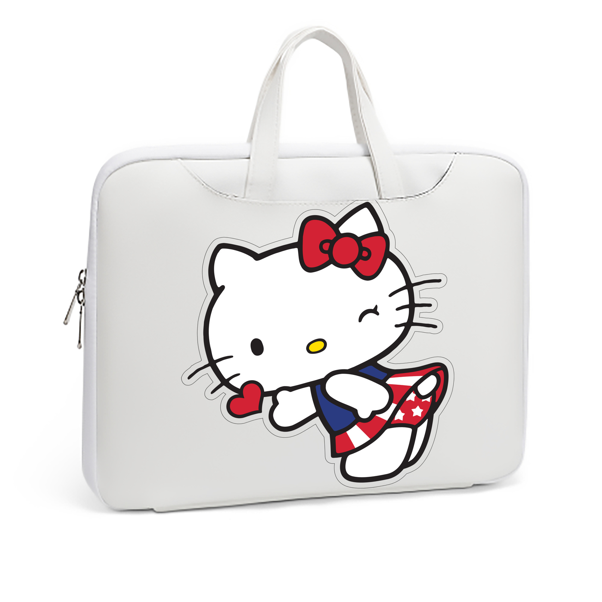 （画像用） Hello Kitty ハローキティ レザーラップトップバッグ　ノートパソコンケース