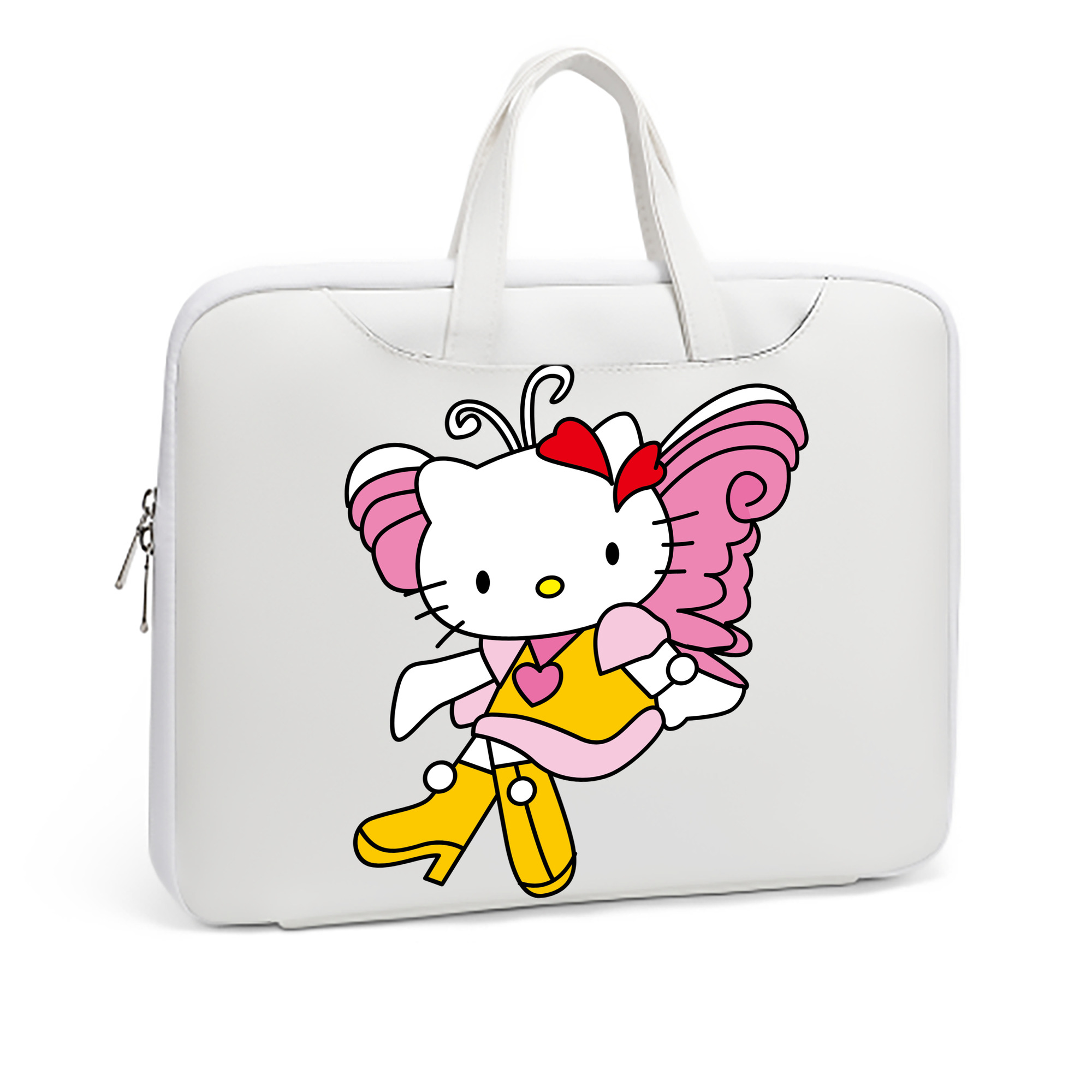 （画像用） Hello Kitty ハローキティ レザーラップトップバッグ　ノートパソコンケース