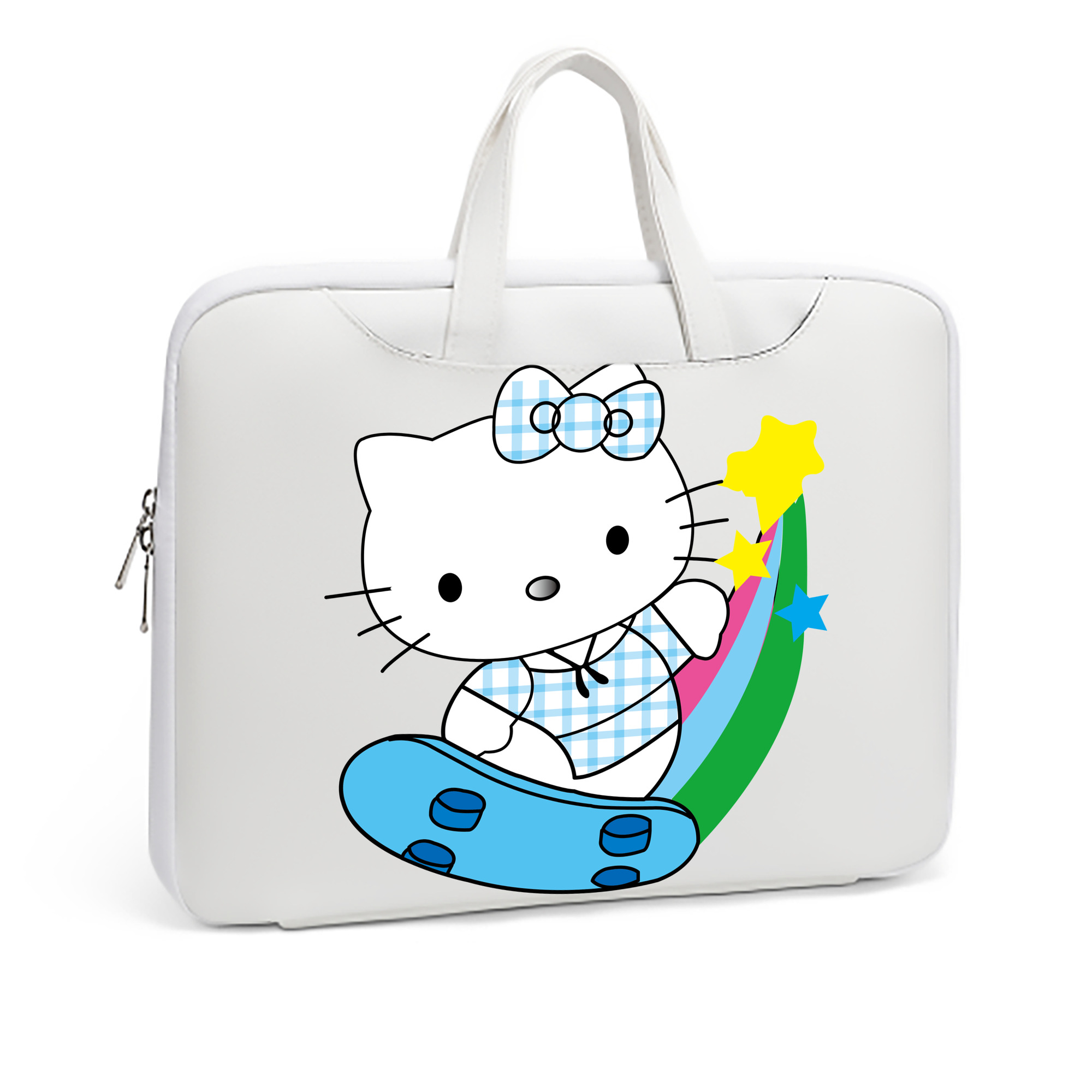 （画像用） Hello Kitty ハローキティ レザーラップトップバッグ　ノートパソコンケース
