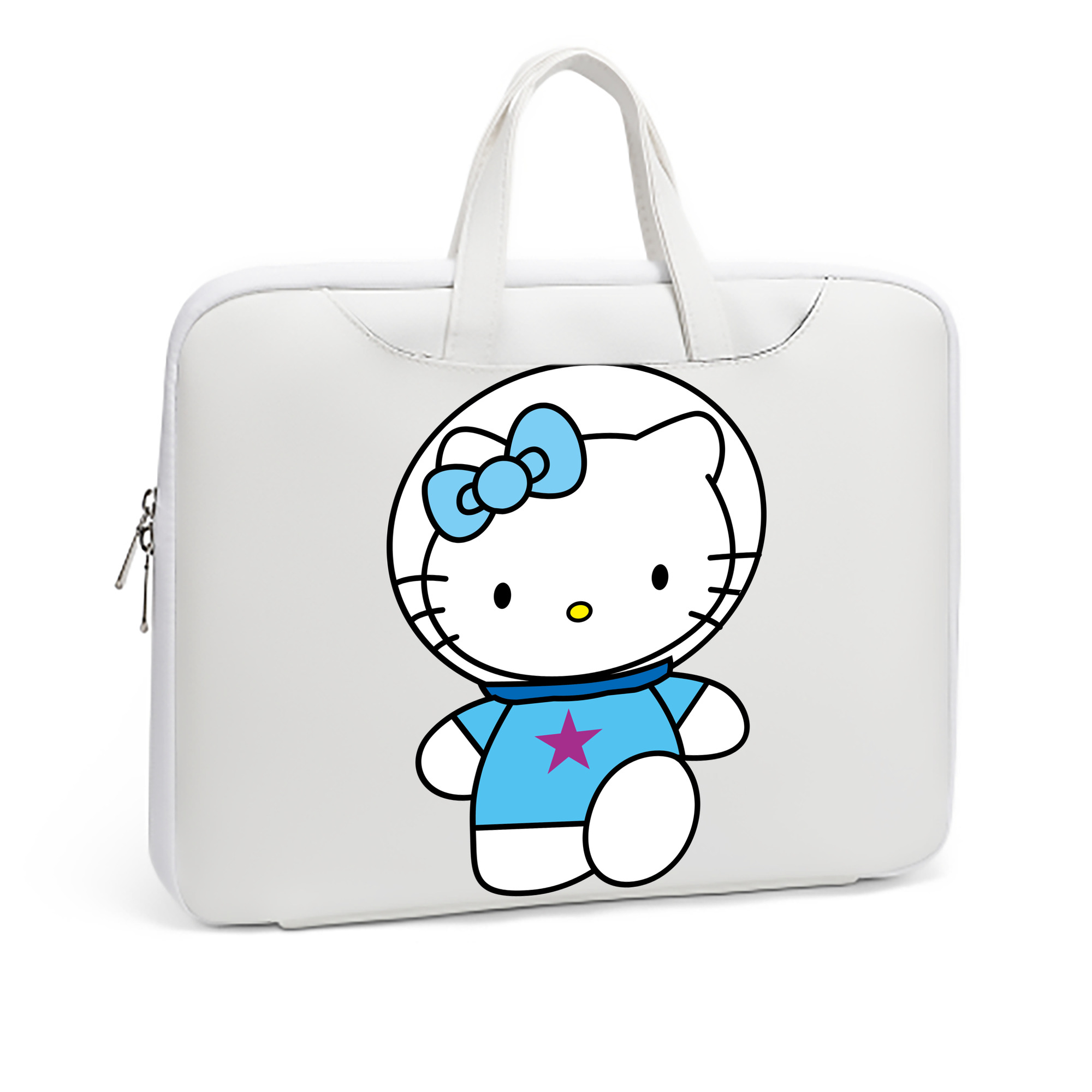（画像用） Hello Kitty ハローキティ レザーラップトップバッグ　ノートパソコンケース