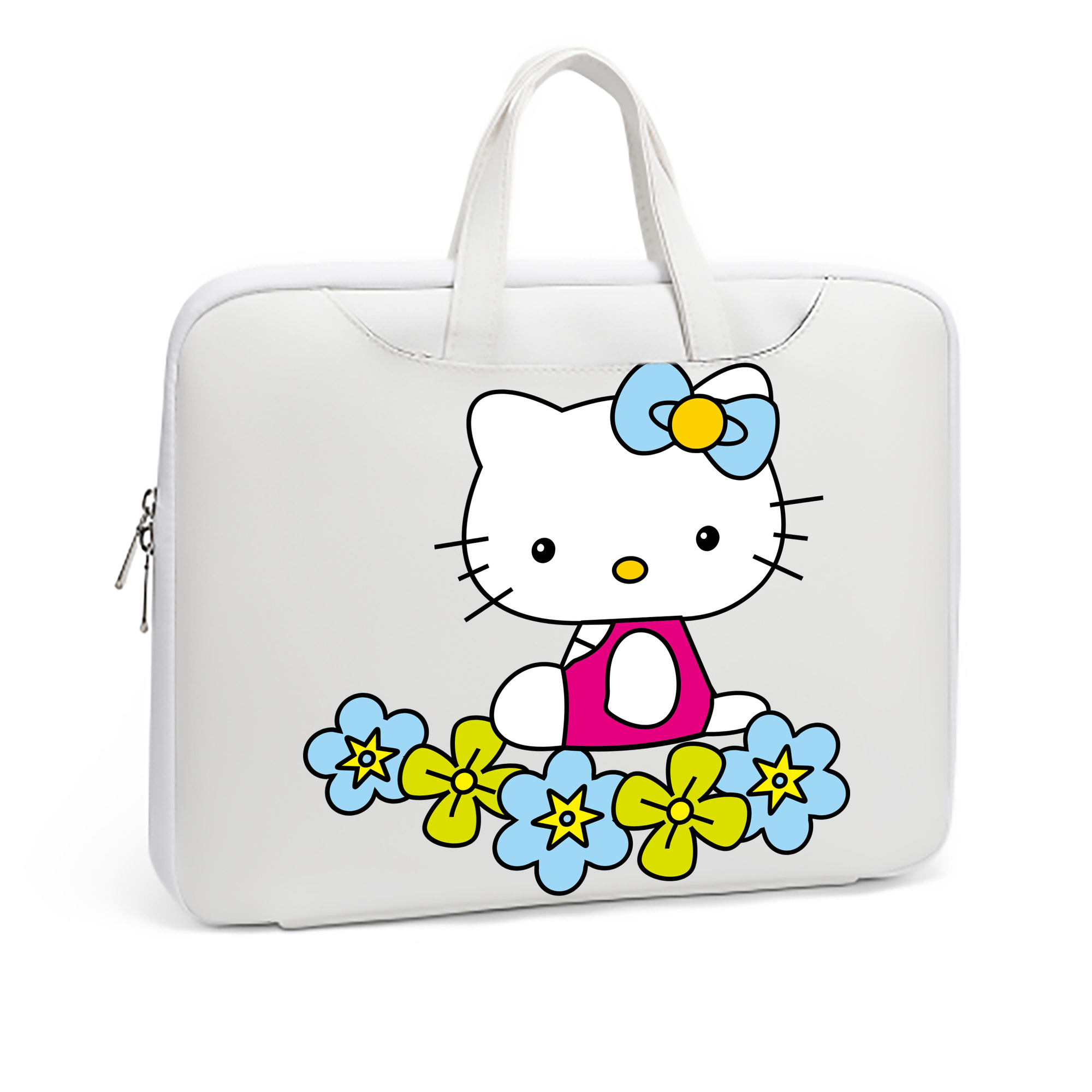 （画像用） Hello Kitty ハローキティ レザーラップトップバッグ　ノートパソコンケース