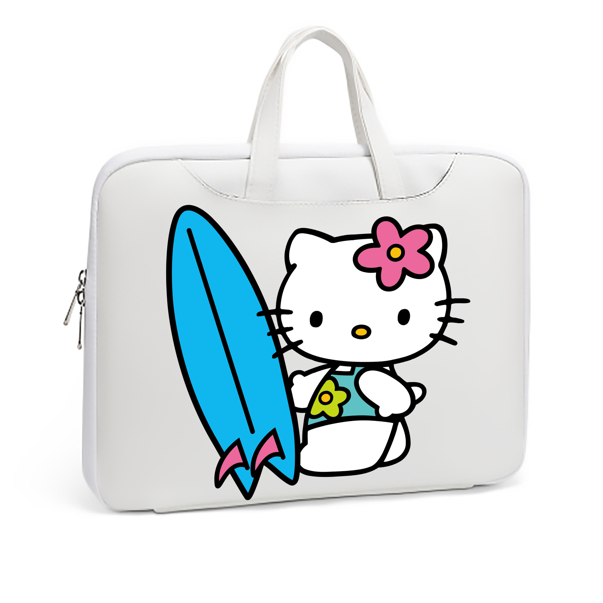 （画像用） Hello Kitty ハローキティ レザーラップトップバッグ　ノートパソコンケース