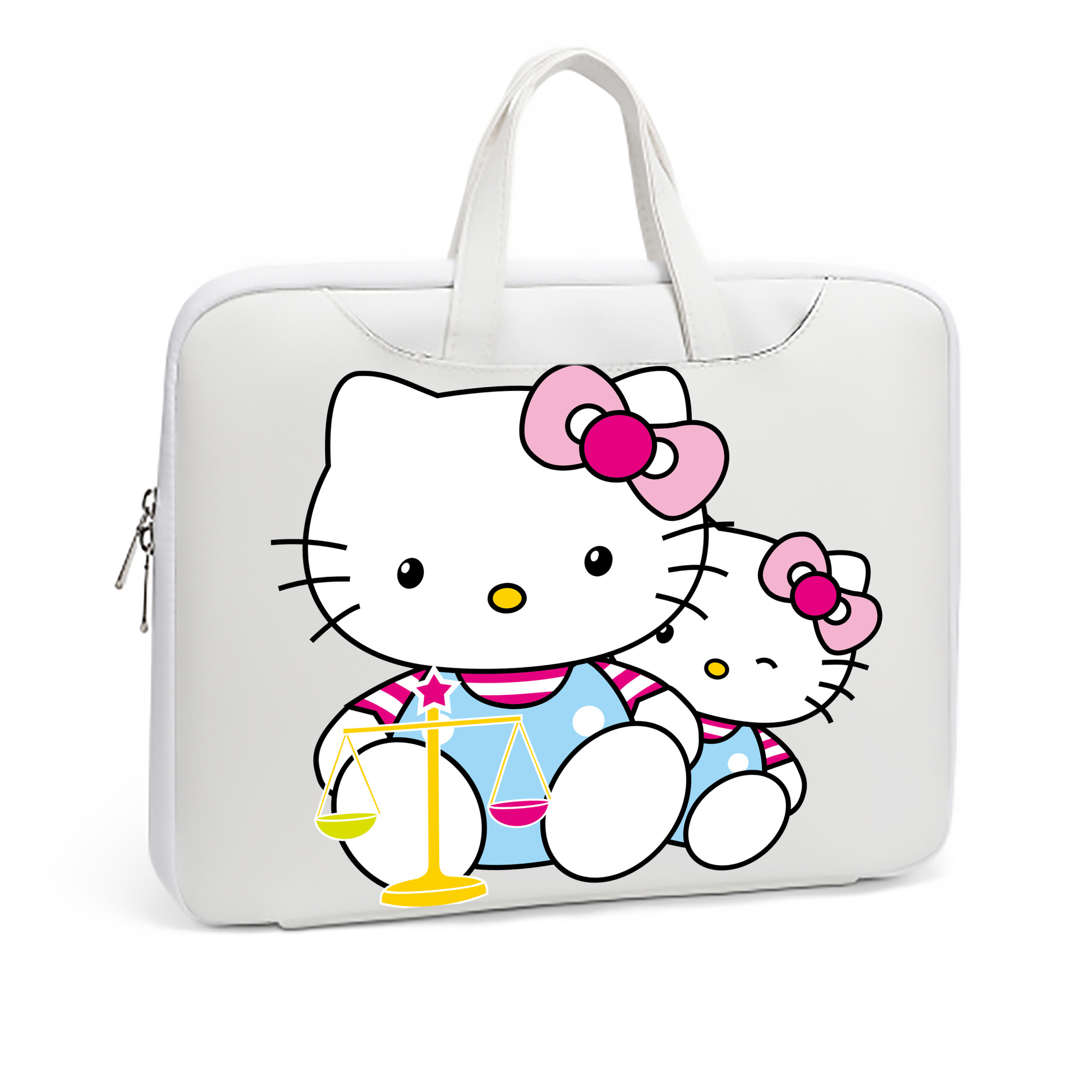（画像用） Hello Kitty ハローキティ レザーラップトップバッグ　ノートパソコンケース