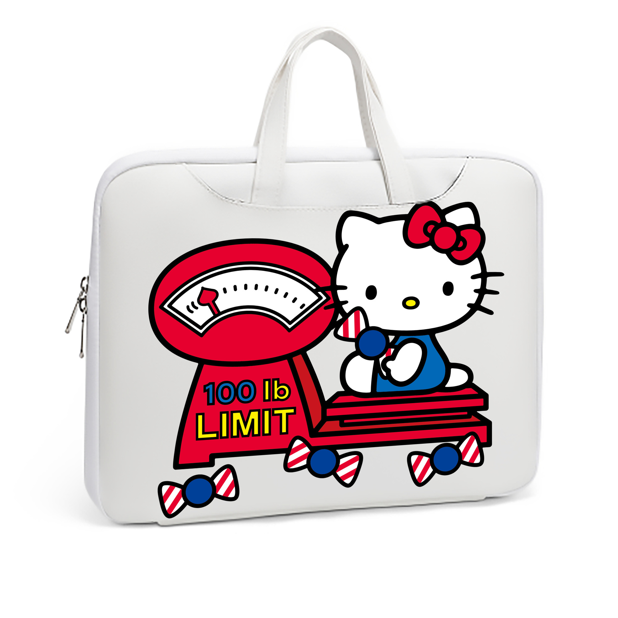 （画像用） Hello Kitty ハローキティ レザーラップトップバッグ　ノートパソコンケース