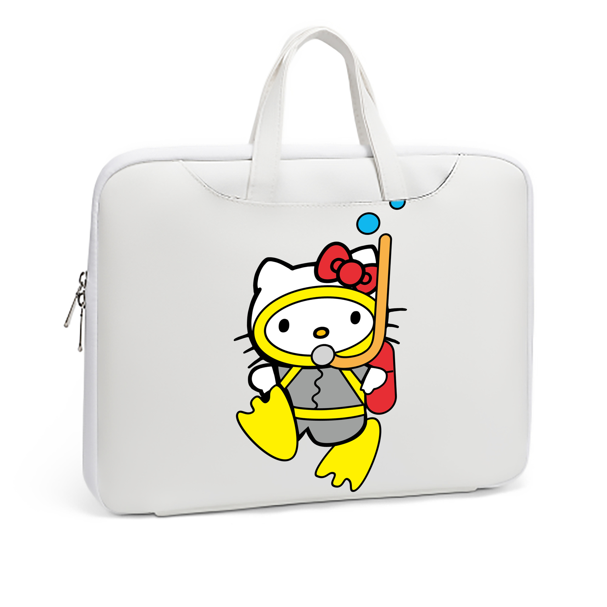 （画像用） Hello Kitty ハローキティ レザーラップトップバッグ　ノートパソコンケース