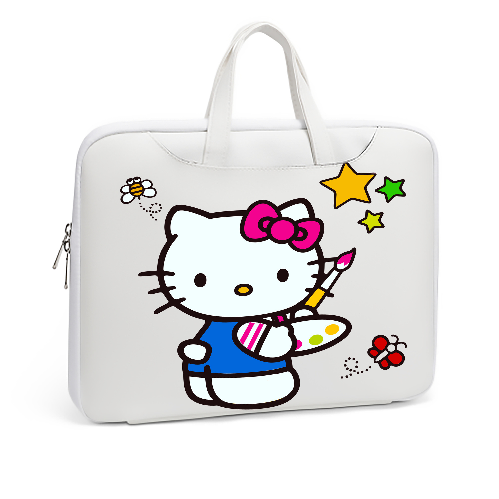 （画像用） Hello Kitty ハローキティ レザーラップトップバッグ　ノートパソコンケース
