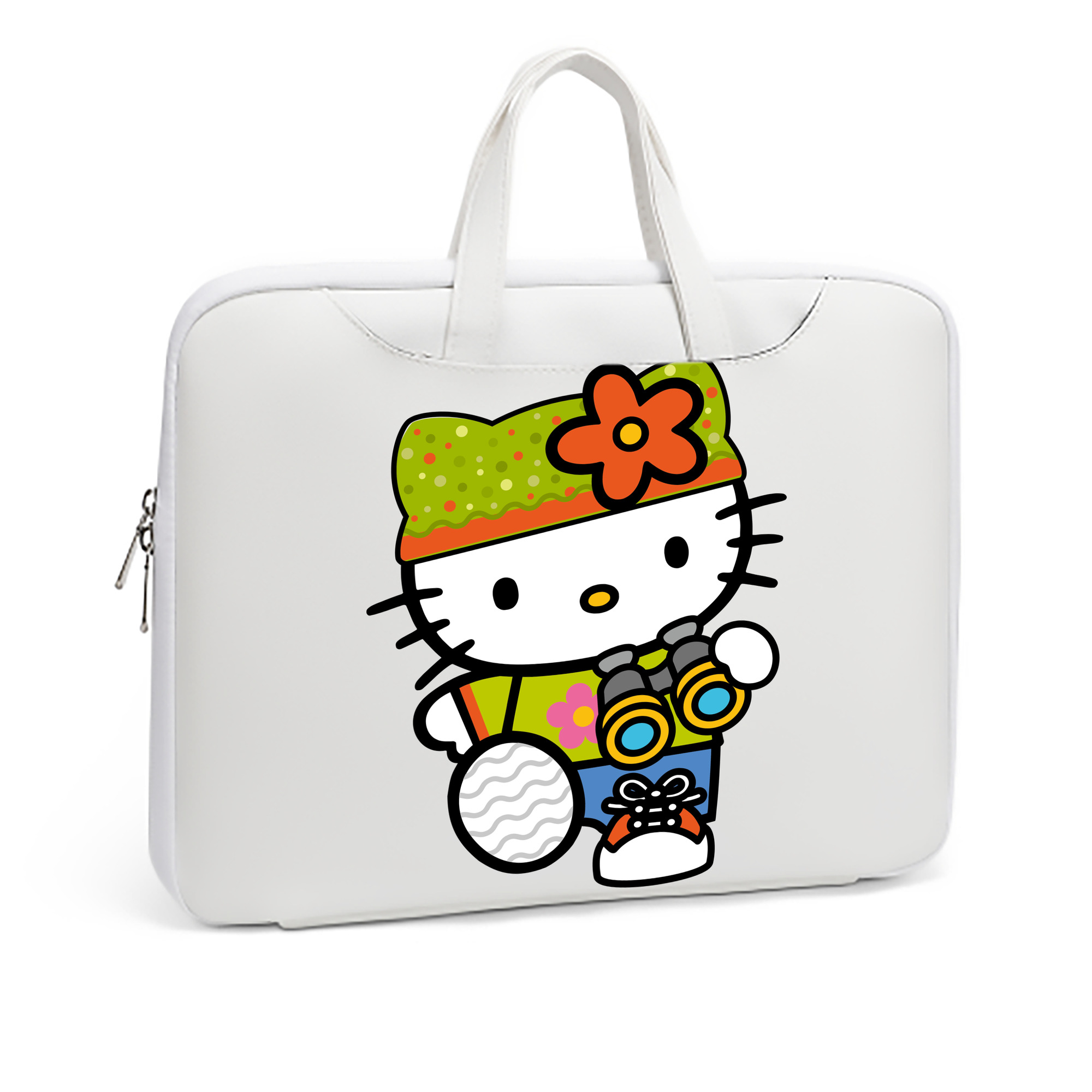 （画像用） Hello Kitty ハローキティ レザーラップトップバッグ　ノートパソコンケース