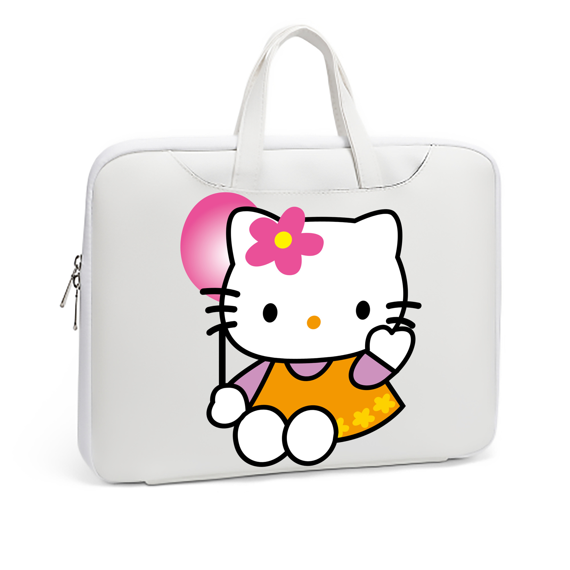 （画像用） Hello Kitty ハローキティ レザーラップトップバッグ　ノートパソコンケース