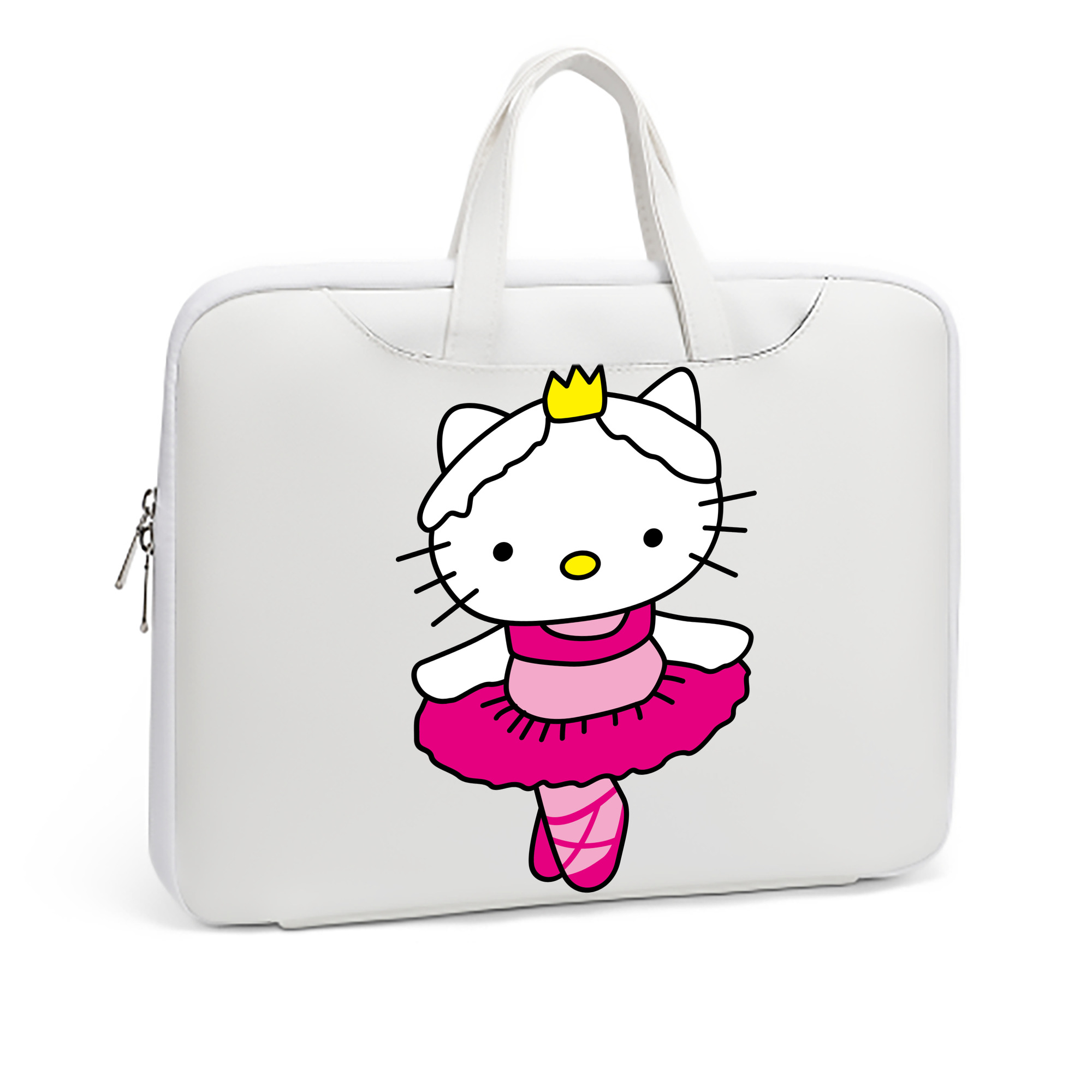 （画像用） Hello Kitty ハローキティ レザーラップトップバッグ　ノートパソコンケース