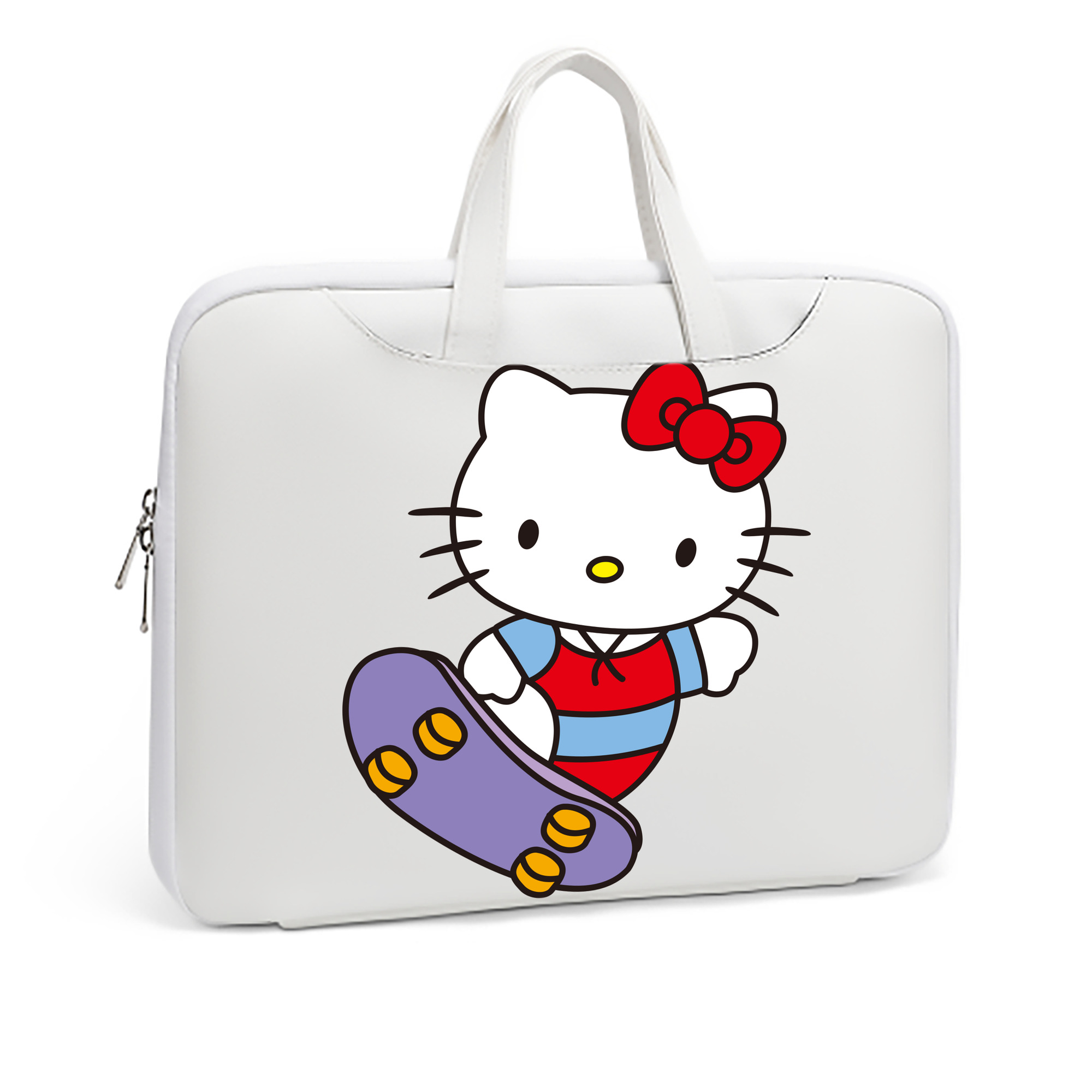 （画像用） Hello Kitty ハローキティ レザーラップトップバッグ　ノートパソコンケース