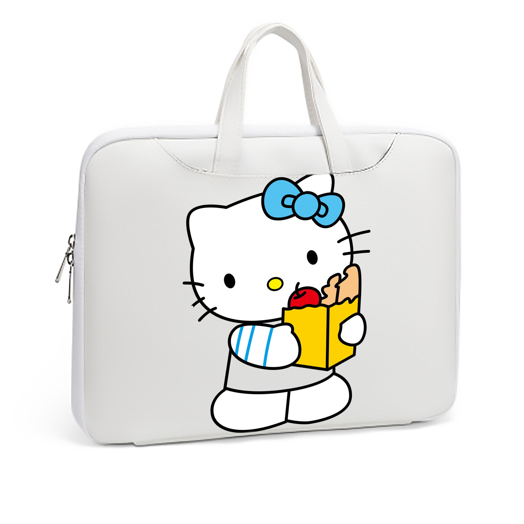 （画像用） Hello Kitty ハローキティ レザーラップトップバッグ　ノートパソコンケース