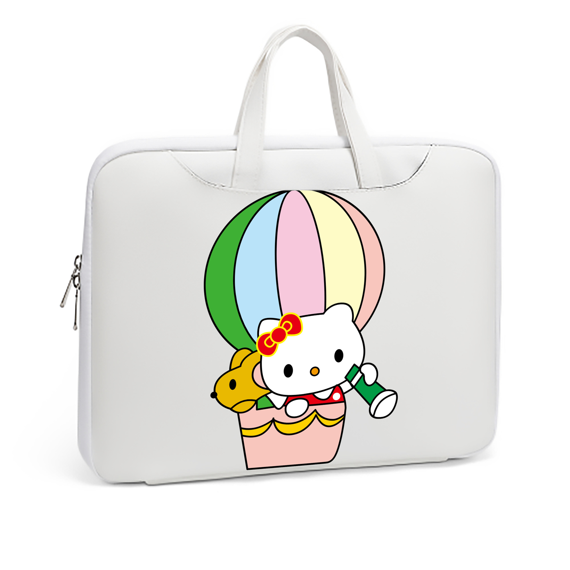 （画像用） Hello Kitty ハローキティ レザーラップトップバッグ　ノートパソコンケース
