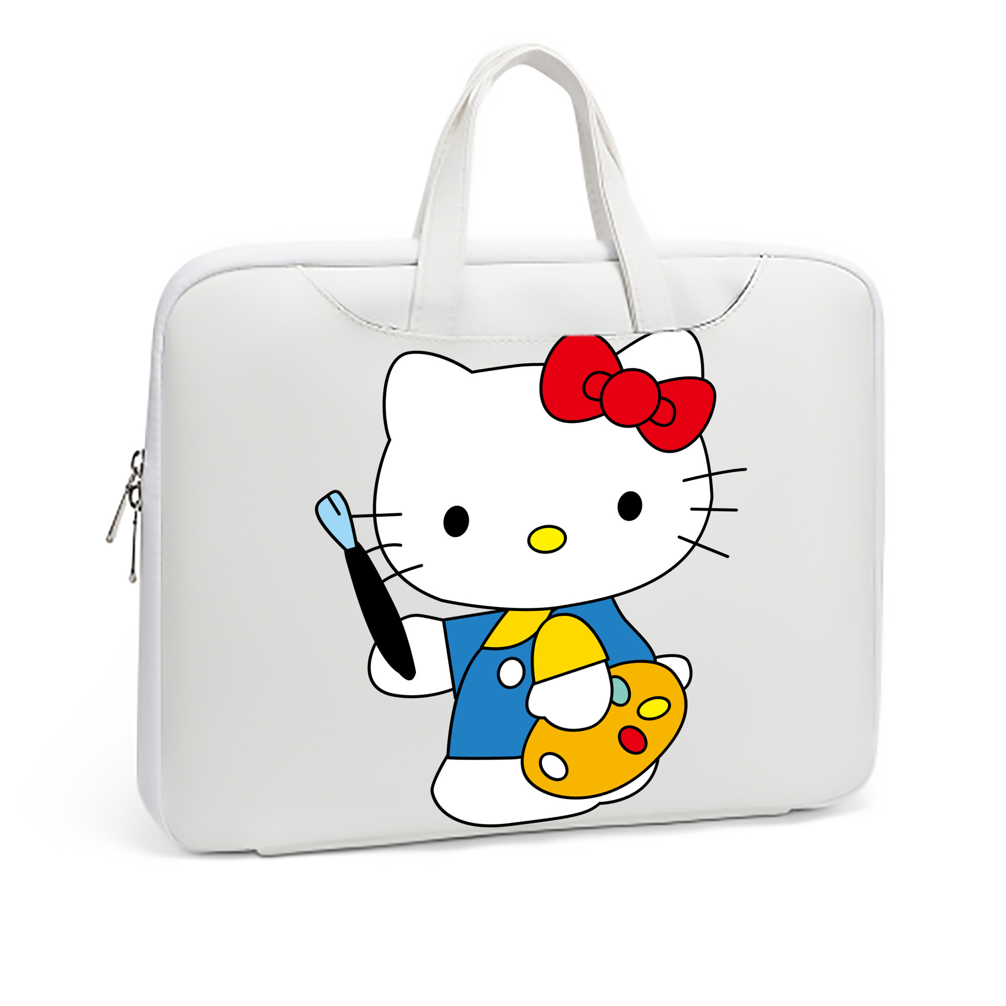 （画像用） Hello Kitty ハローキティ レザーラップトップバッグ　ノートパソコンケース