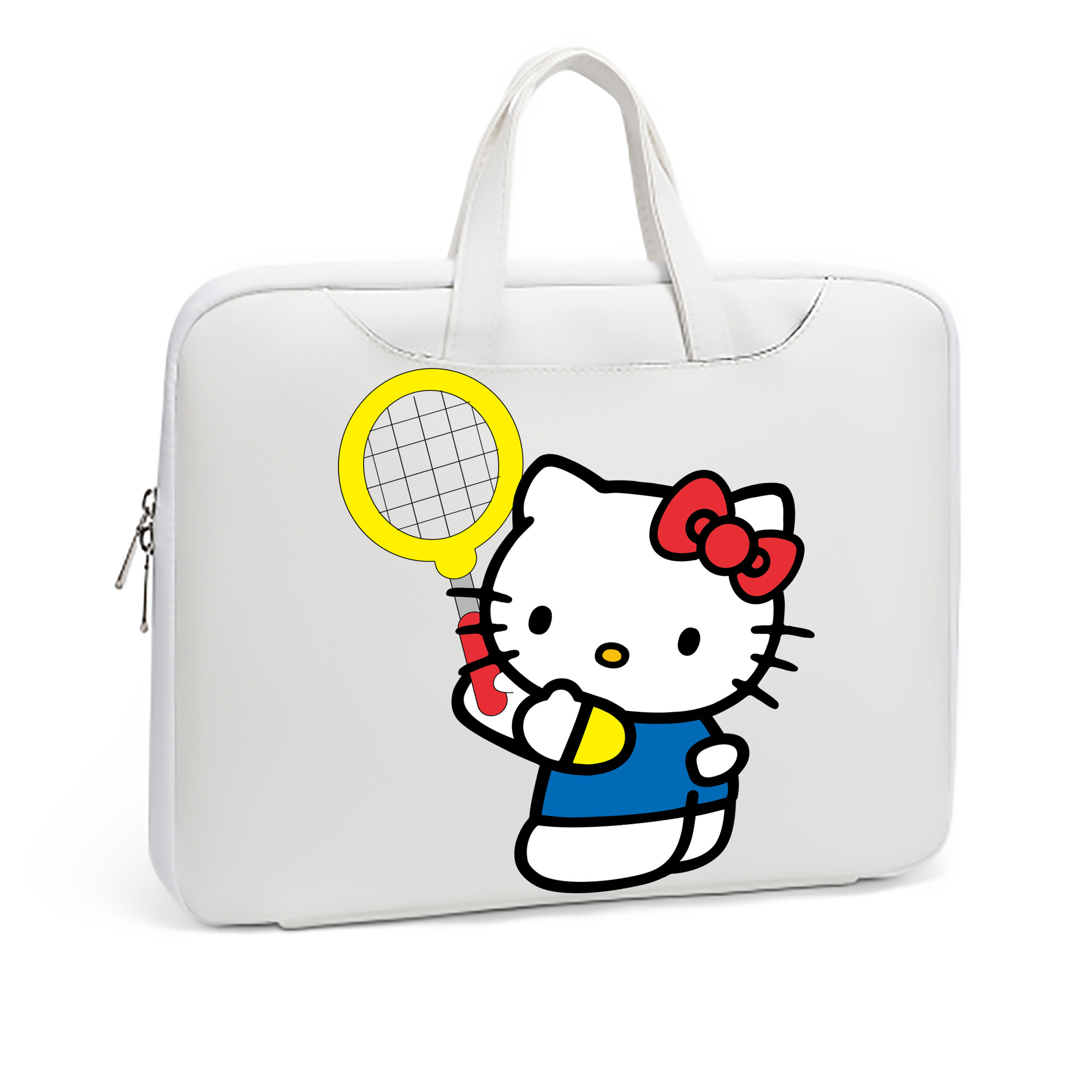 （画像用） Hello Kitty ハローキティ レザーラップトップバッグ　ノートパソコンケース