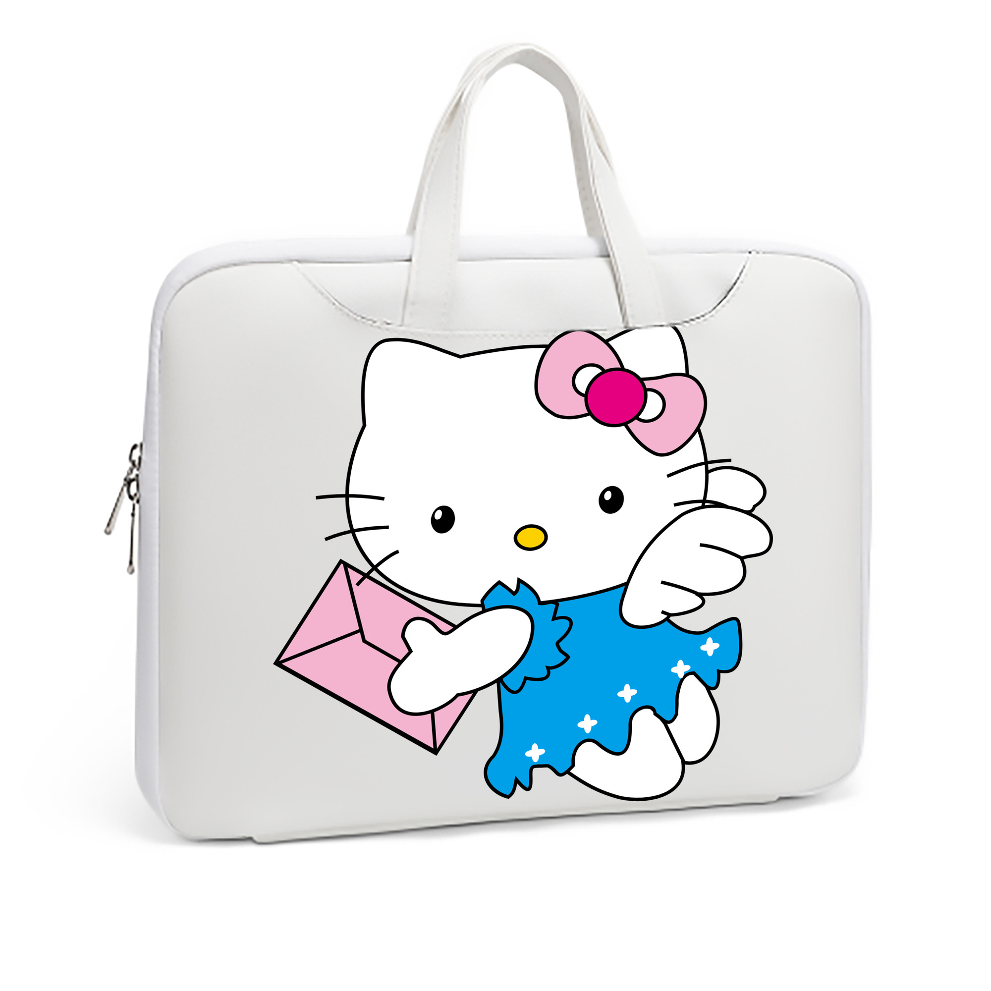 （画像用） Hello Kitty ハローキティ レザーラップトップバッグ　ノートパソコンケース