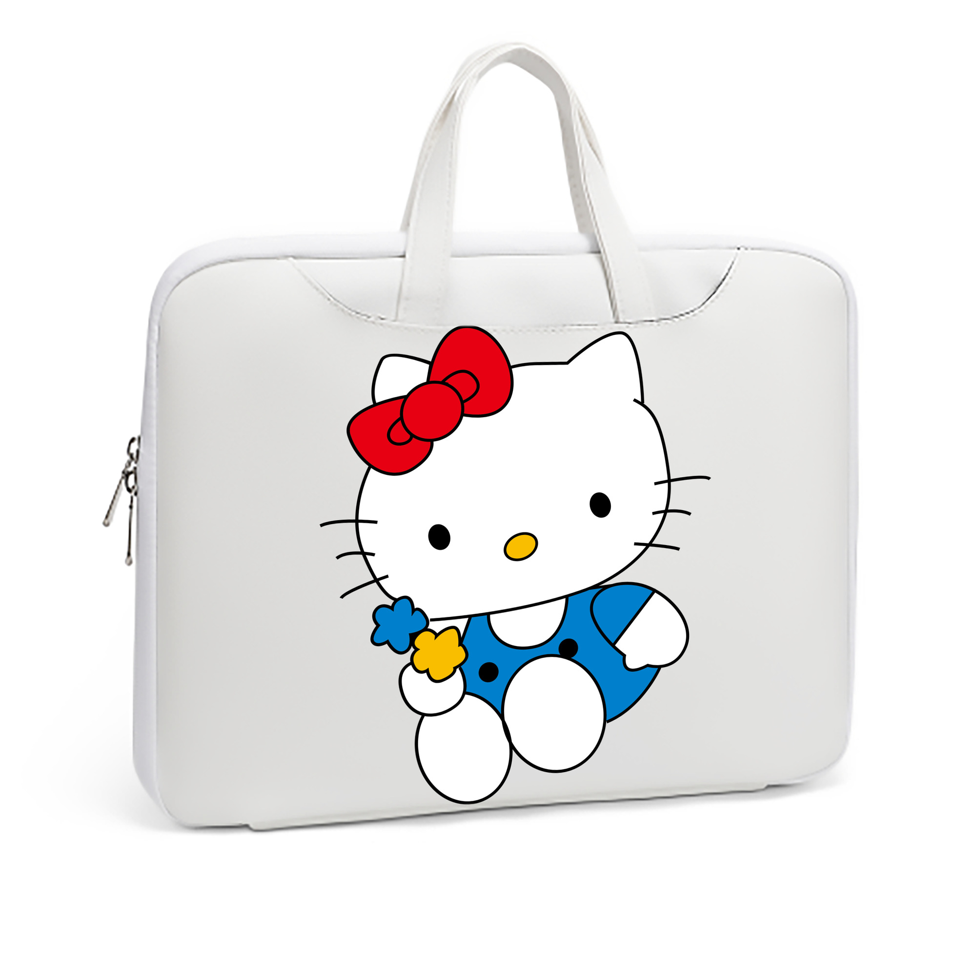 （画像用） Hello Kitty ハローキティ レザーラップトップバッグ　ノートパソコンケース