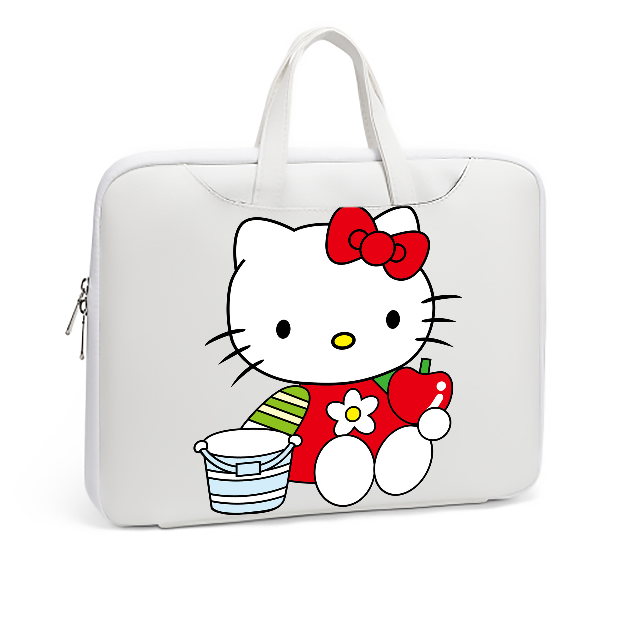 （画像用） Hello Kitty ハローキティ レザーラップトップバッグ　ノートパソコンケース