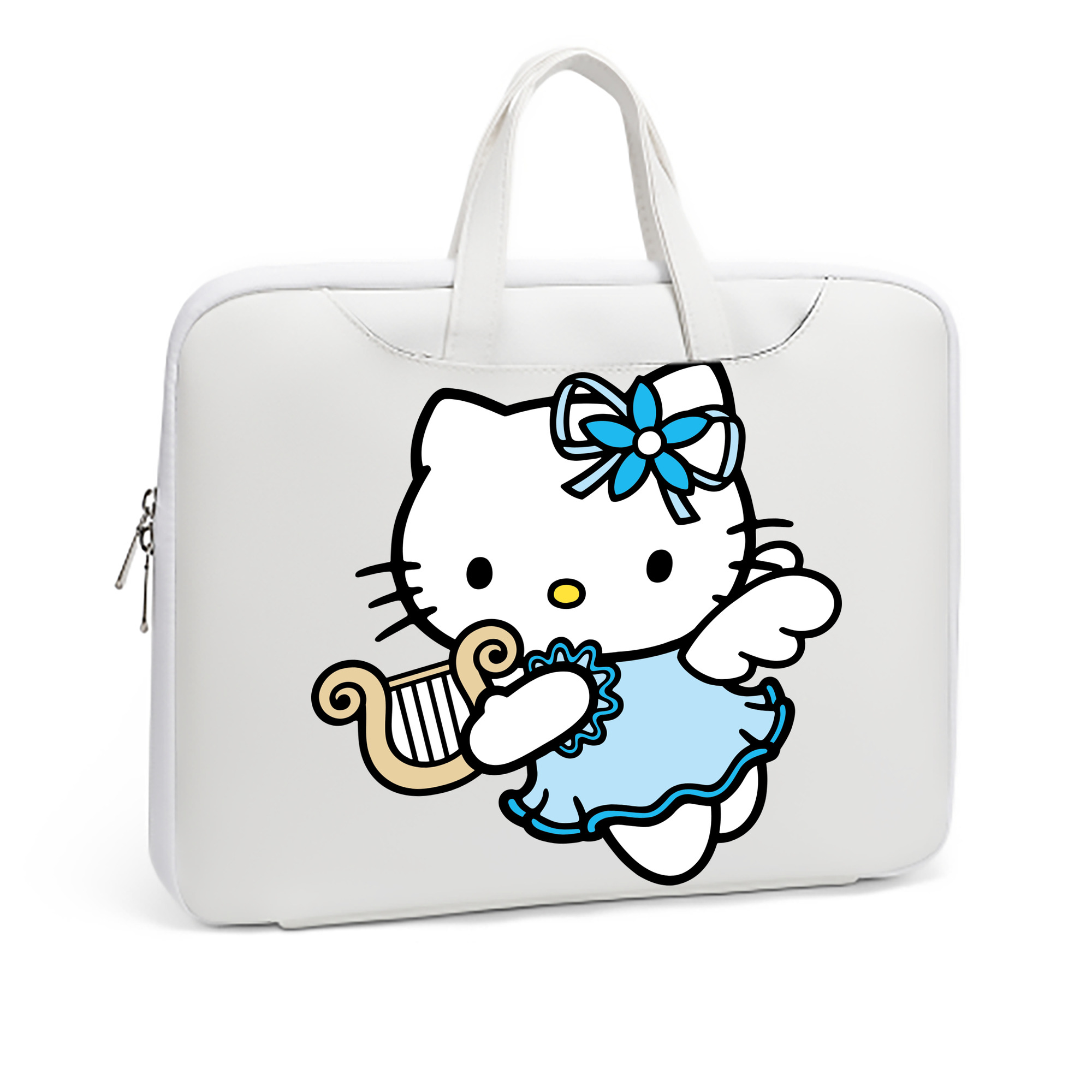 （画像用） Hello Kitty ハローキティ レザーラップトップバッグ　ノートパソコンケース