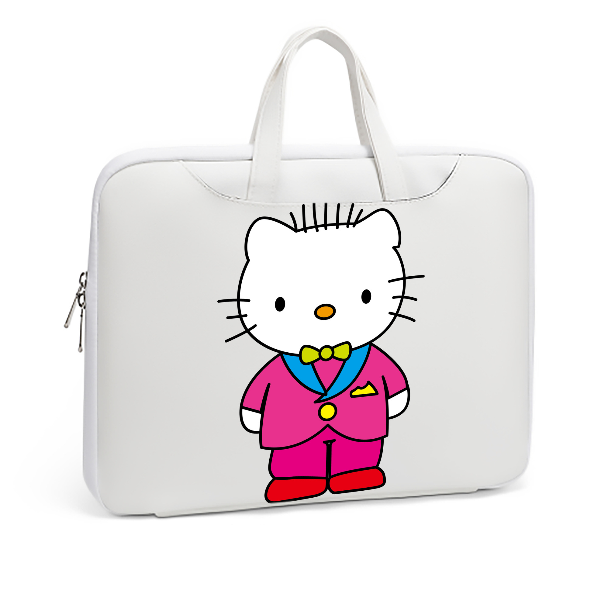 （画像用） Hello Kitty ハローキティ レザーラップトップバッグ　ノートパソコンケース