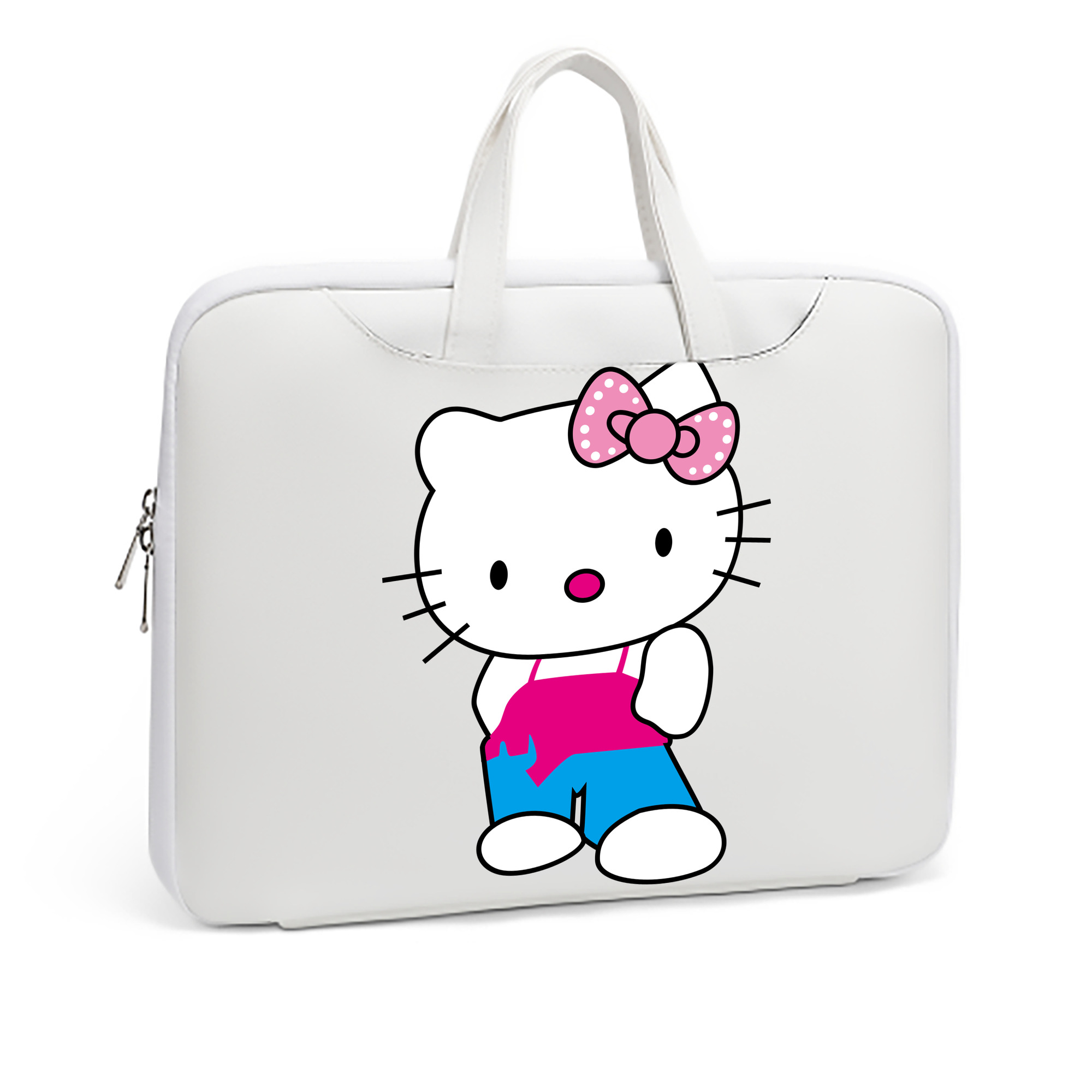 （画像用） Hello Kitty ハローキティ レザーラップトップバッグ　ノートパソコンケース