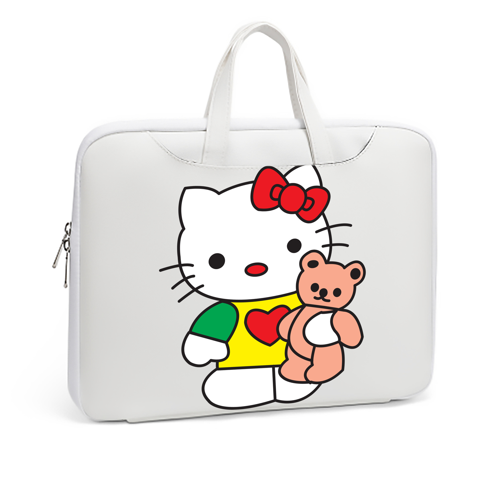 （画像用） Hello Kitty ハローキティ レザーラップトップバッグ　ノートパソコンケース