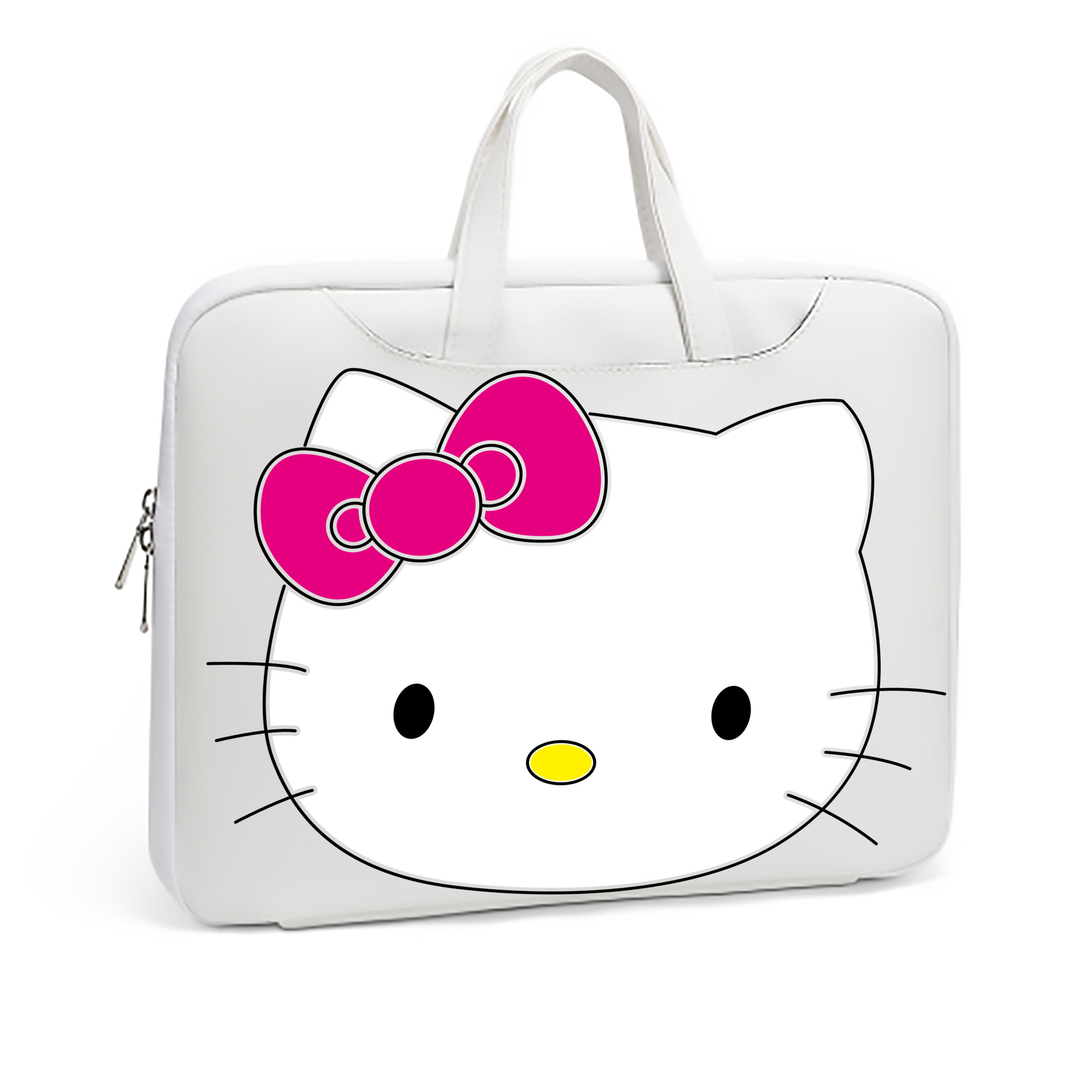 （画像用） Hello Kitty ハローキティ レザーラップトップバッグ　ノートパソコンケース