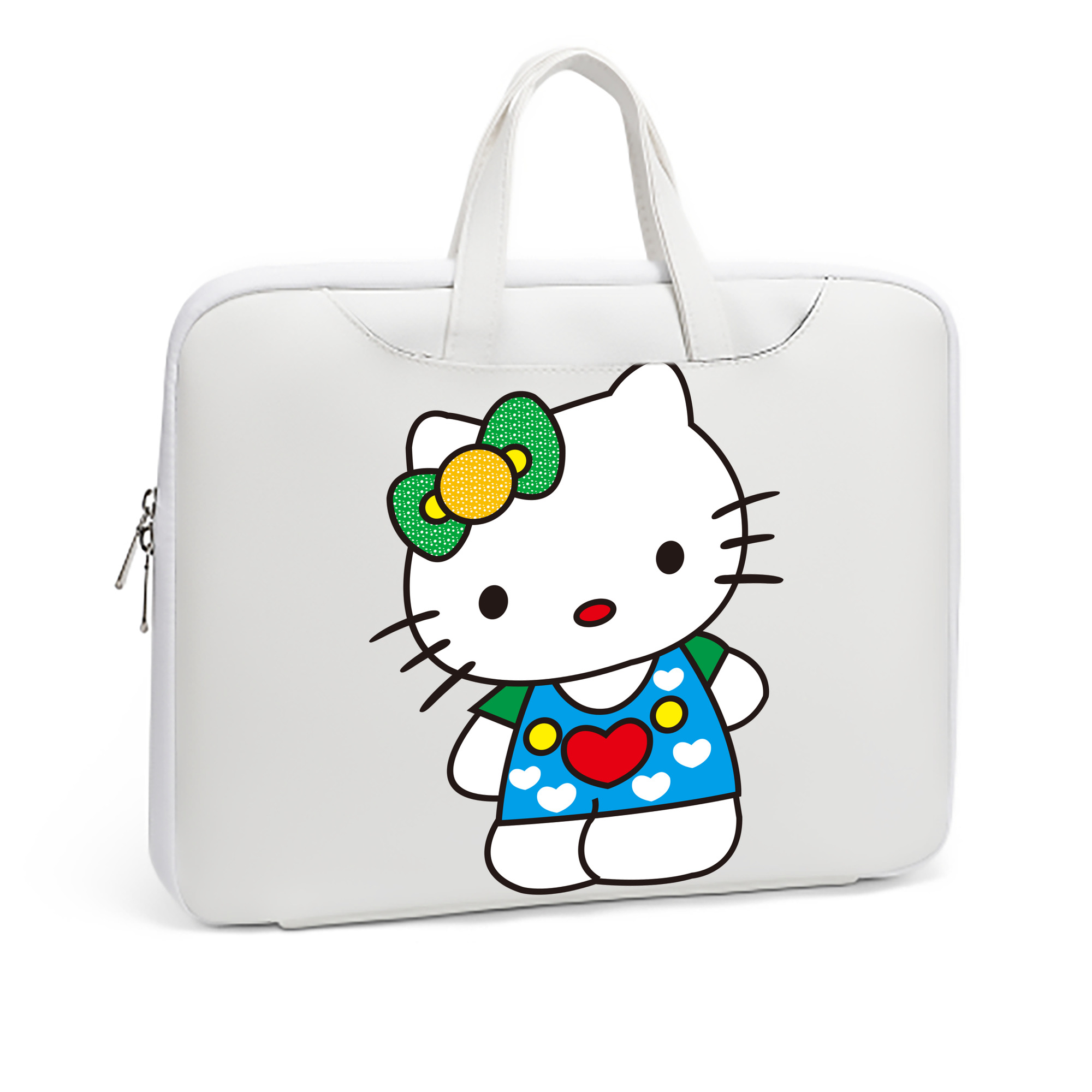 （画像用） Hello Kitty ハローキティ レザーラップトップバッグ　ノートパソコンケース
