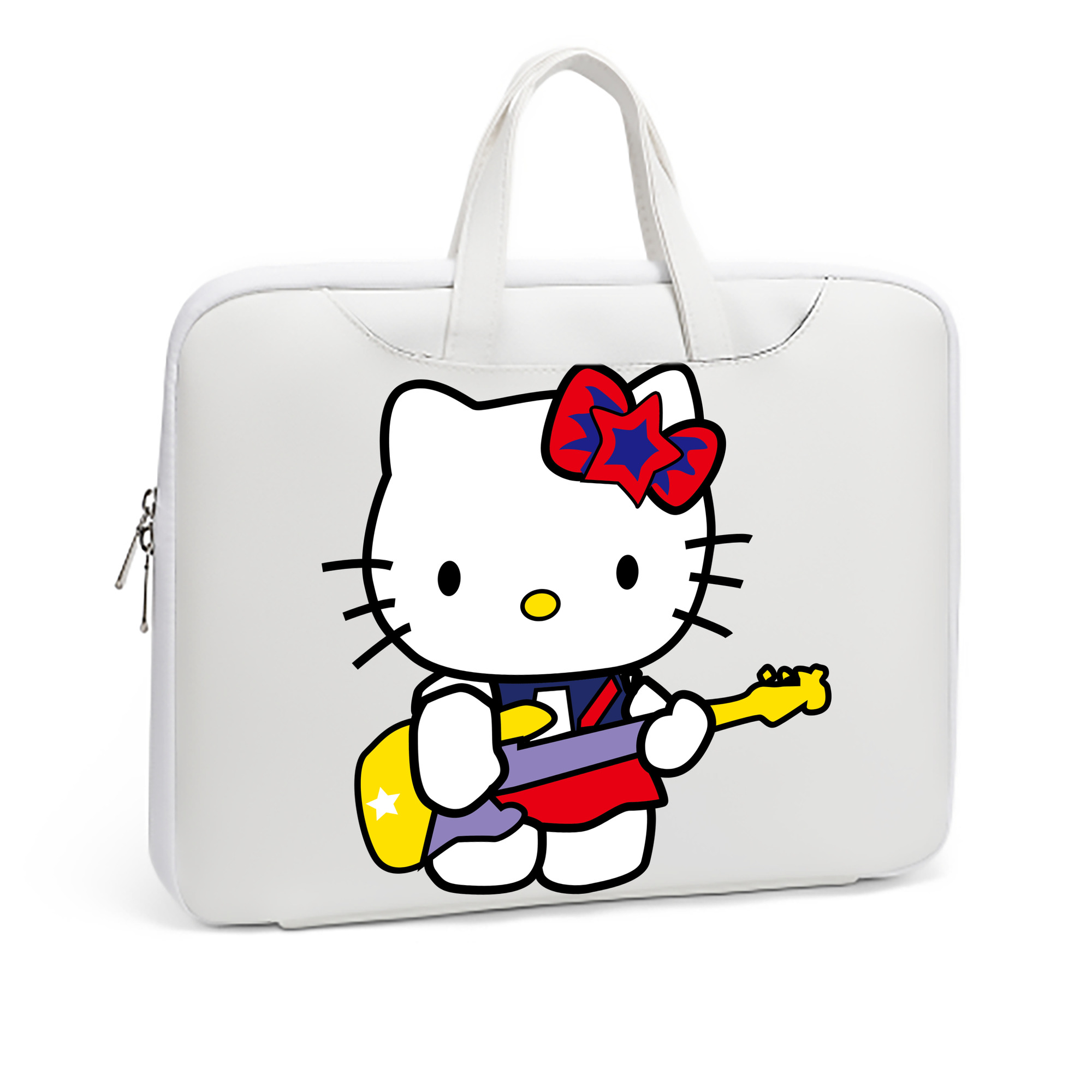 （画像用） Hello Kitty ハローキティ レザーラップトップバッグ　ノートパソコンケース