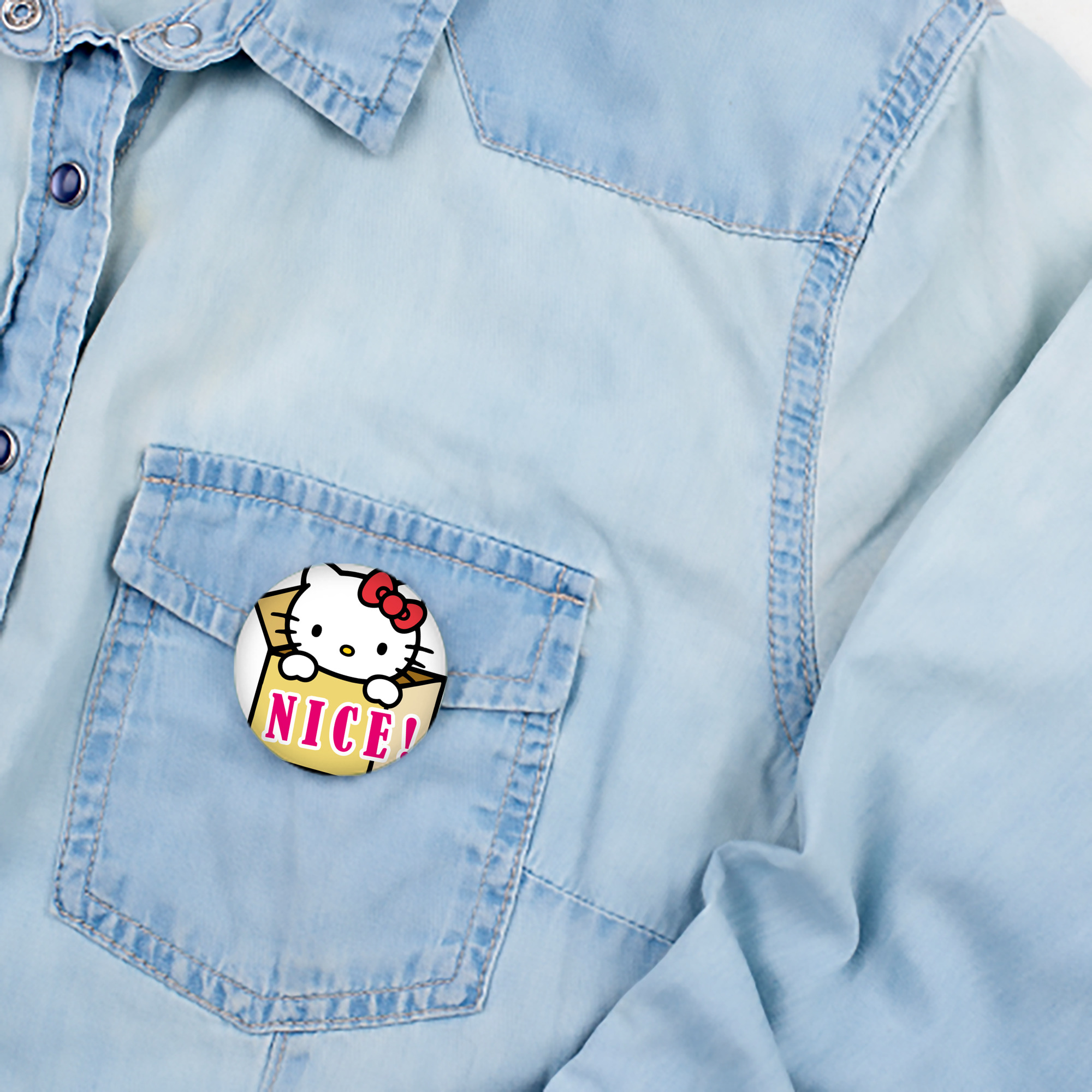 Hello Kitty ハローキティ 6cm 缶バッジ 複数セット