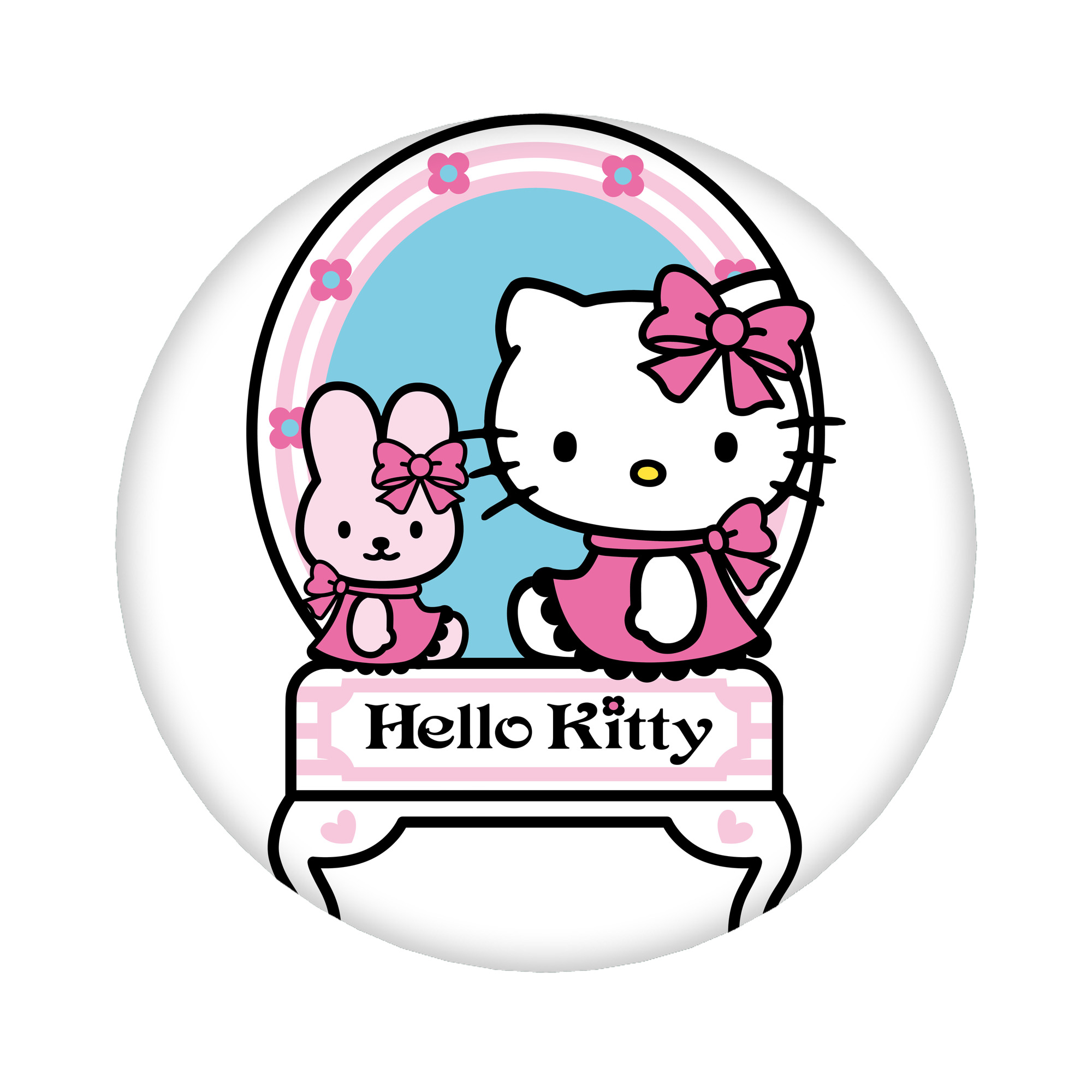 （画像用） Hello Kitty ハローキティ 6cm 缶バッジ 複数セット