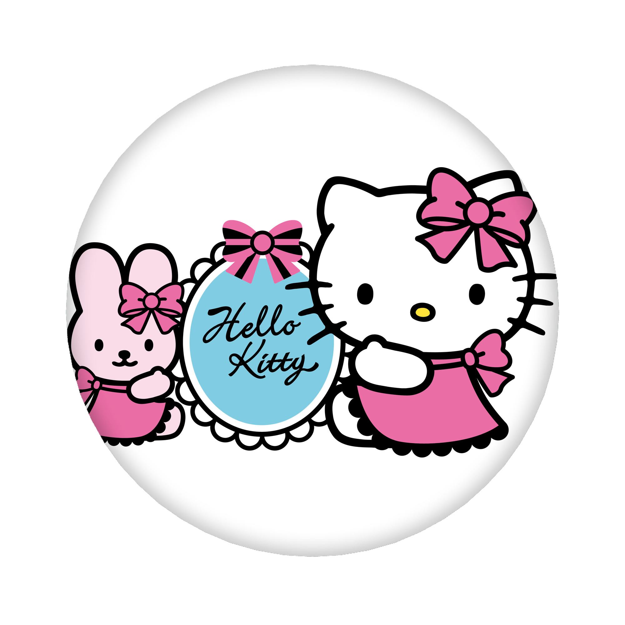 （画像用） Hello Kitty ハローキティ 6cm 缶バッジ 複数セット