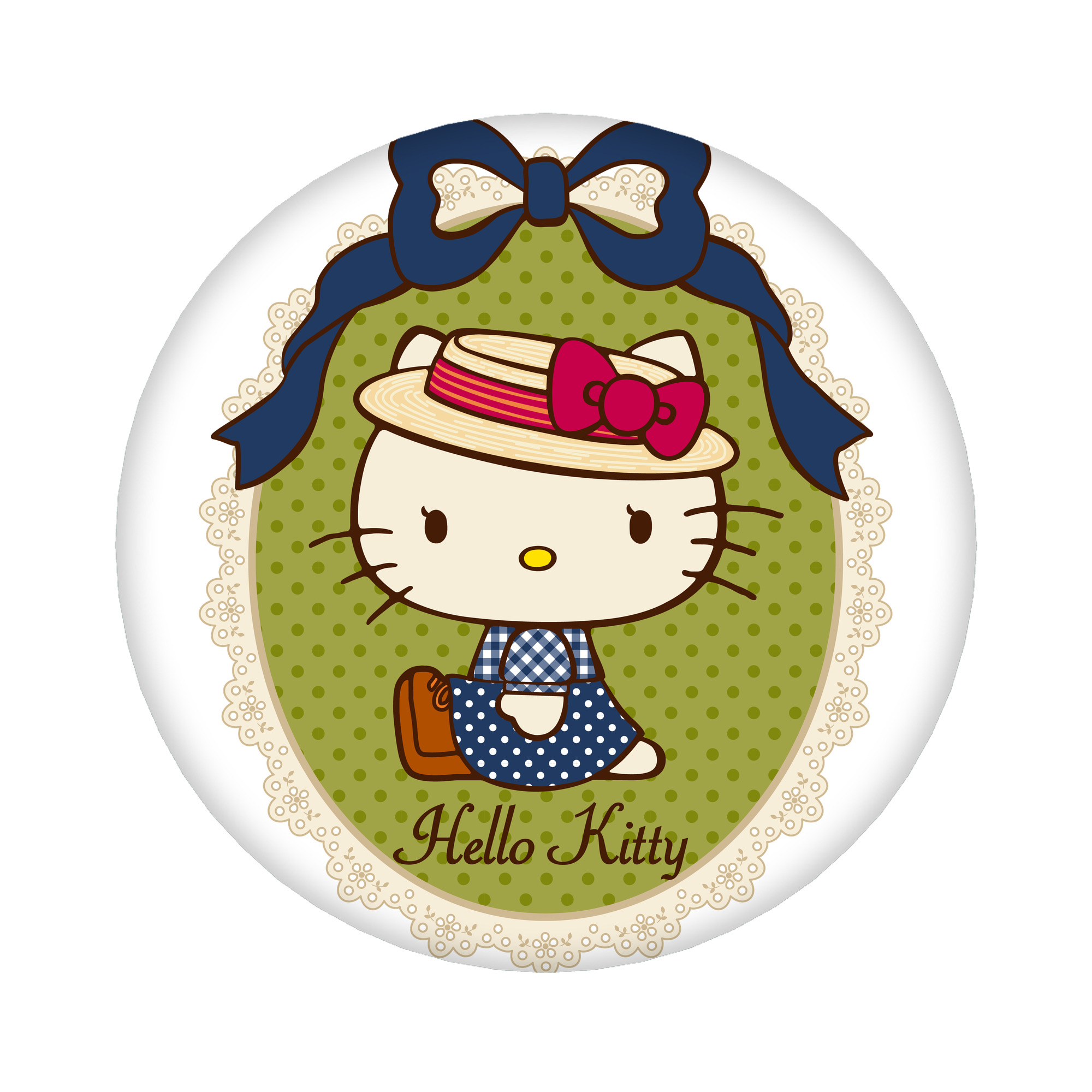 （画像用） Hello Kitty ハローキティ 6cm 缶バッジ 複数セット