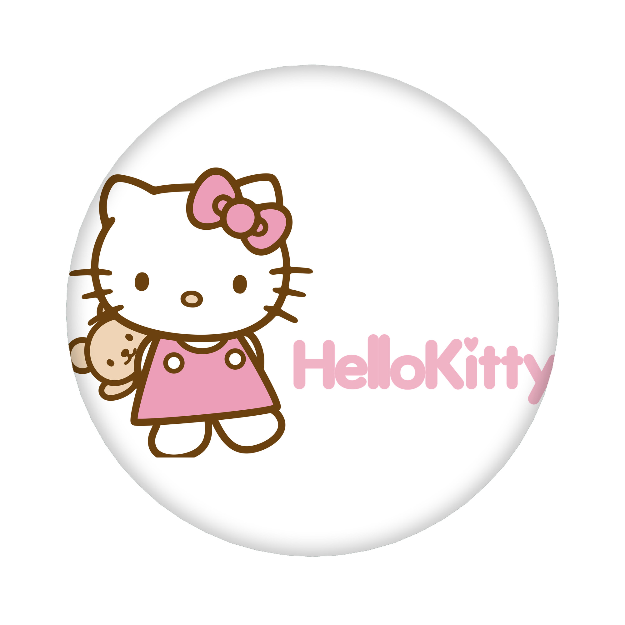 （画像用） Hello Kitty ハローキティ 6cm 缶バッジ 複数セット