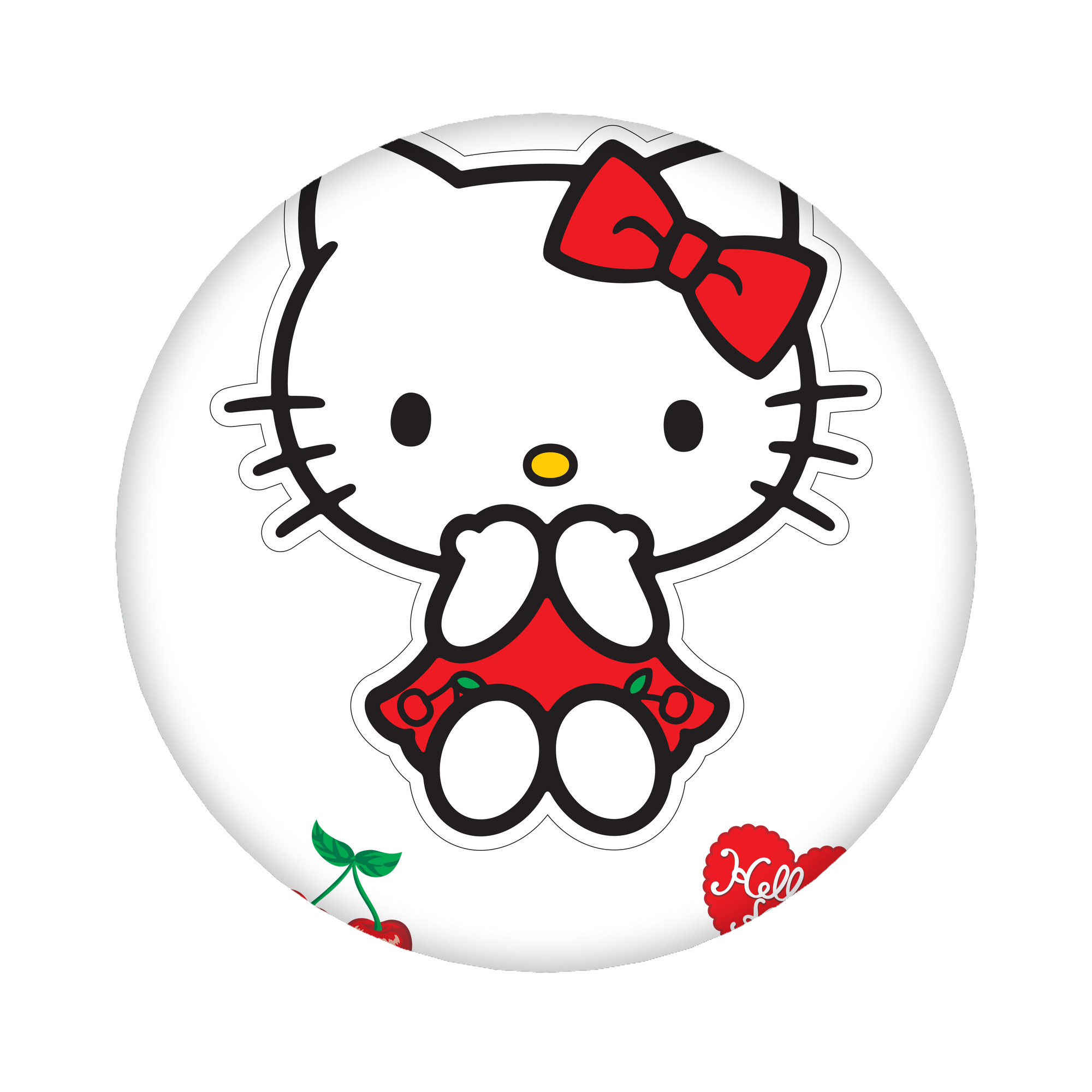 （画像用） Hello Kitty ハローキティ 6cm 缶バッジ 複数セット