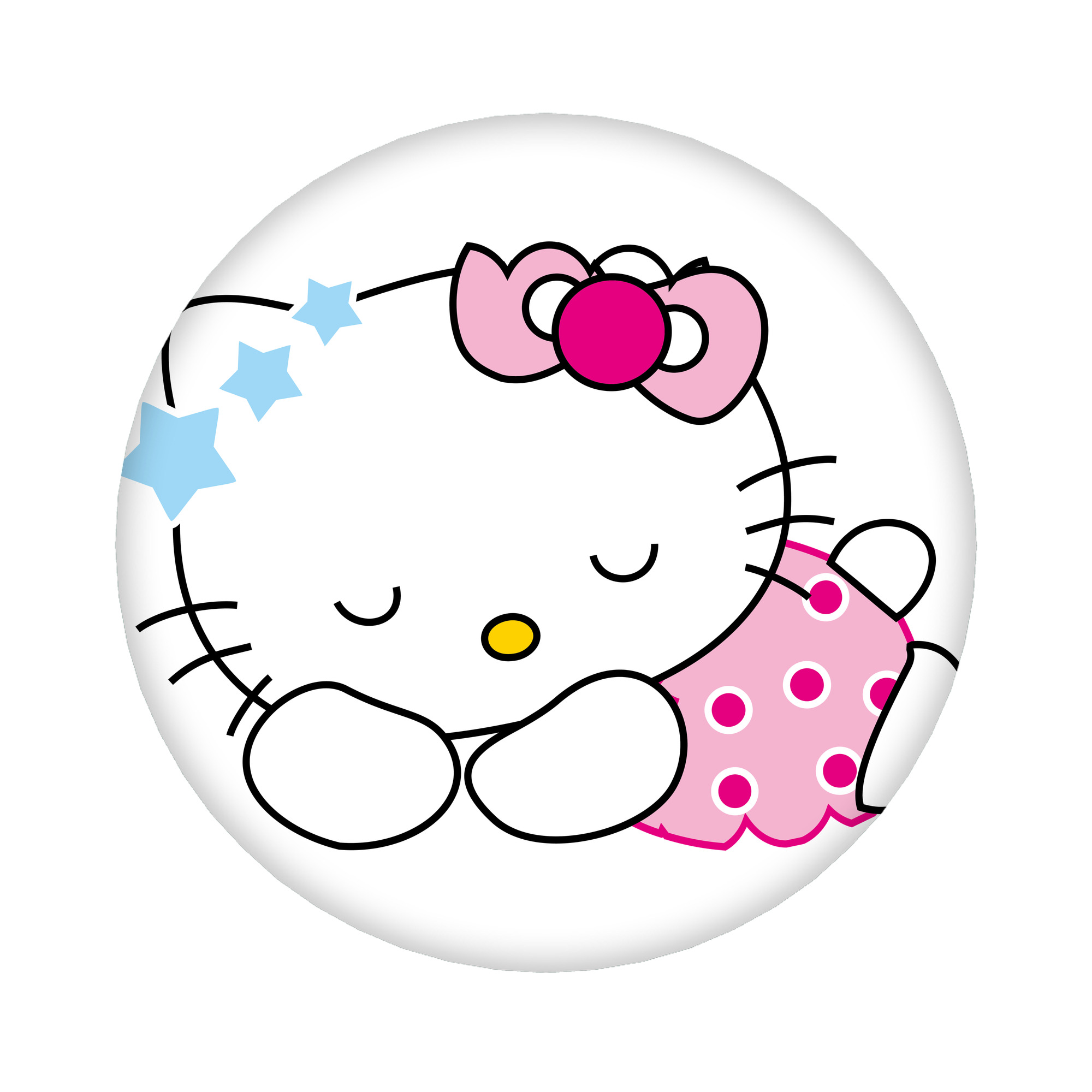 （画像用） Hello Kitty ハローキティ 6cm 缶バッジ 複数セット