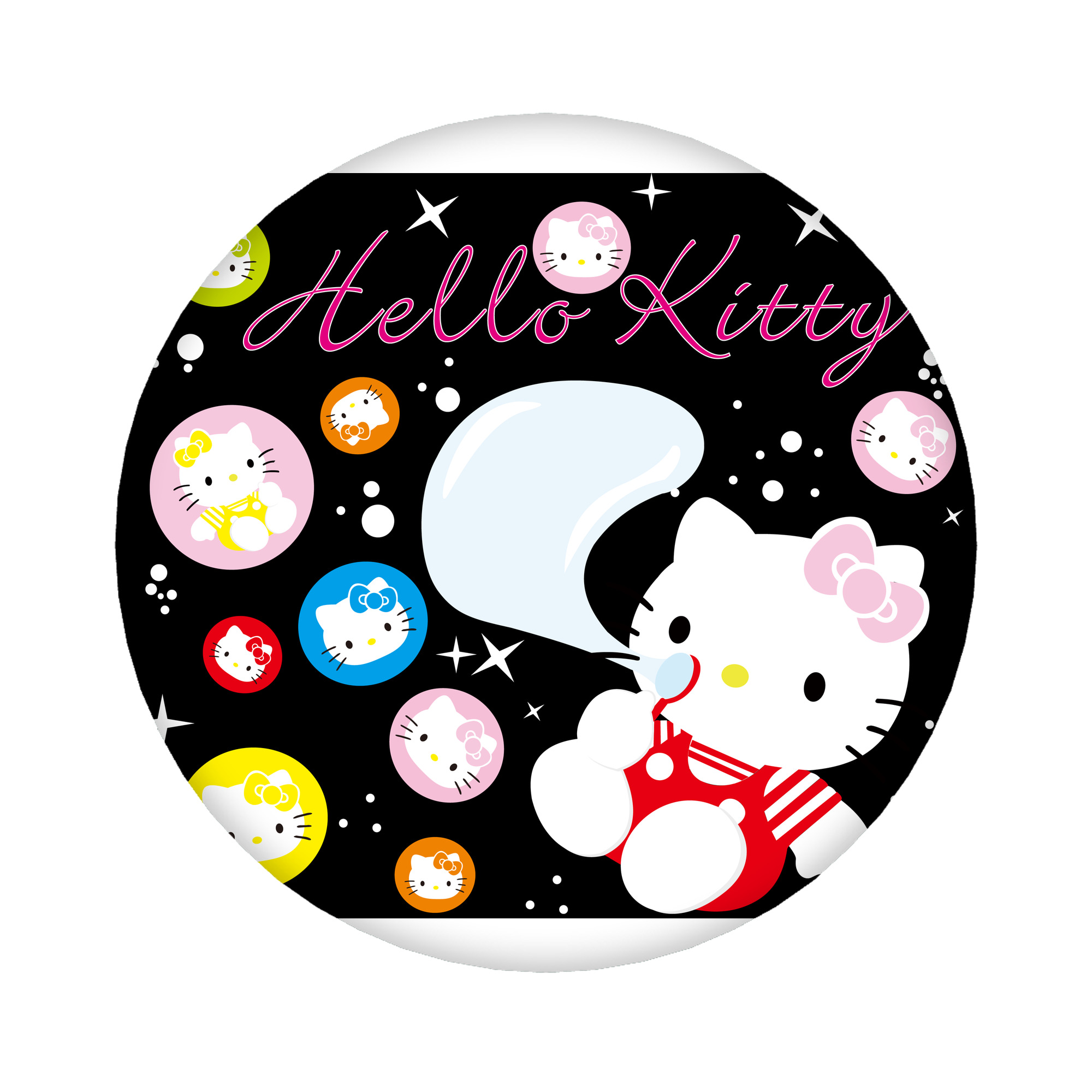 （画像用） Hello Kitty ハローキティ 6cm 缶バッジ 複数セット
