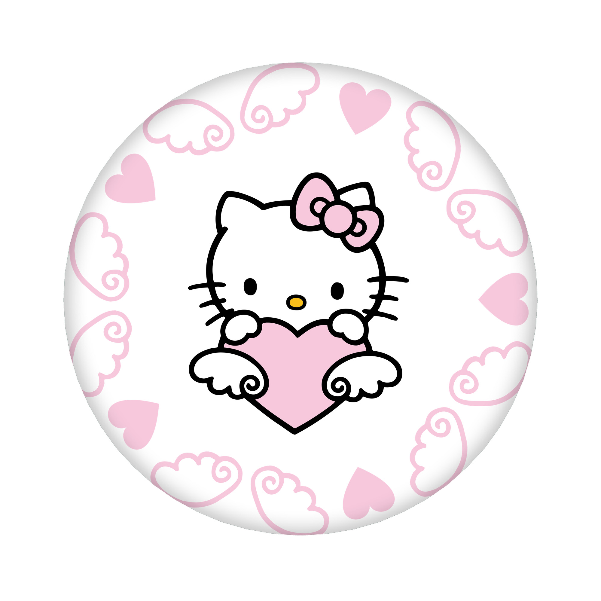 （画像用） Hello Kitty ハローキティ 6cm 缶バッジ 複数セット