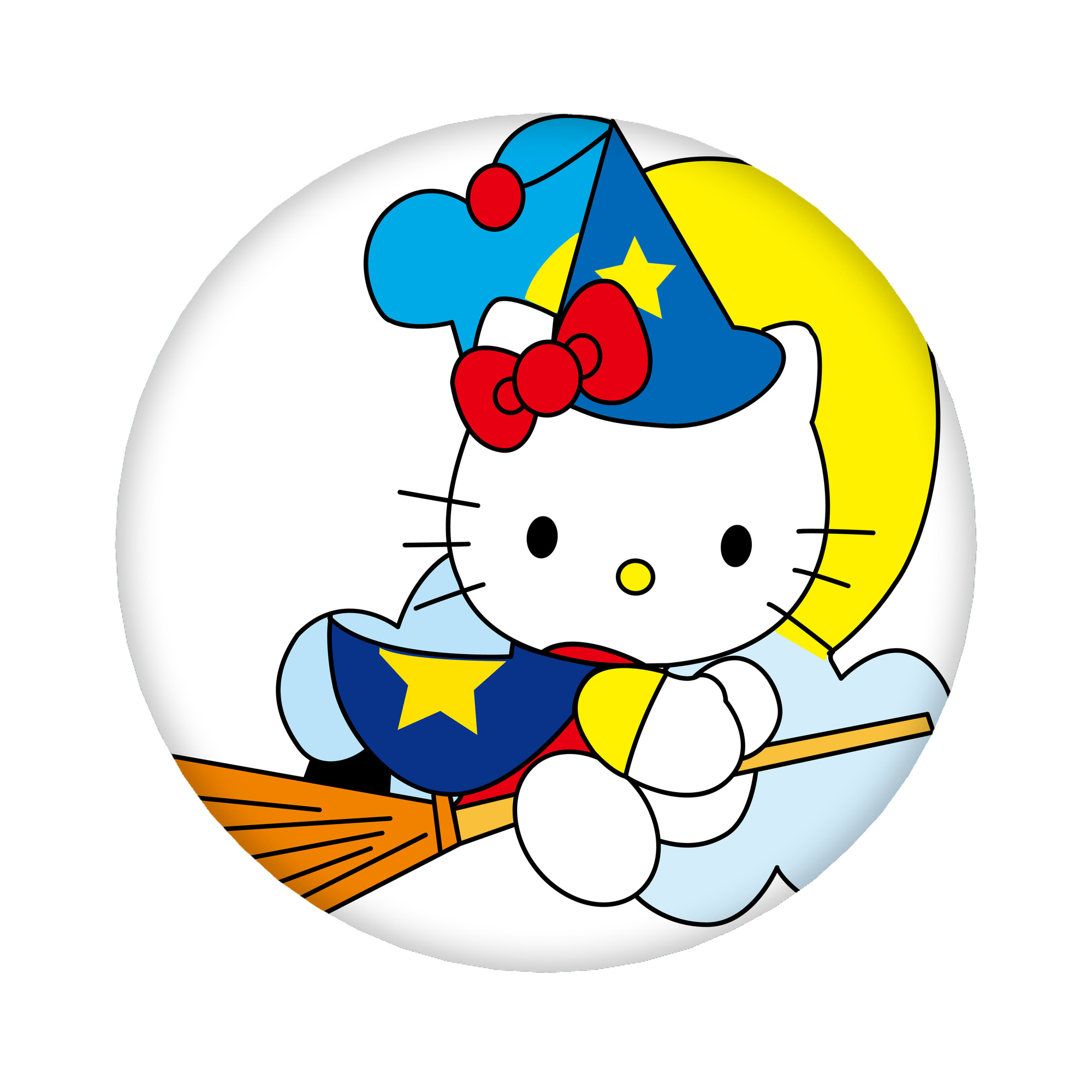 （画像用） Hello Kitty ハローキティ 6cm 缶バッジ 複数セット