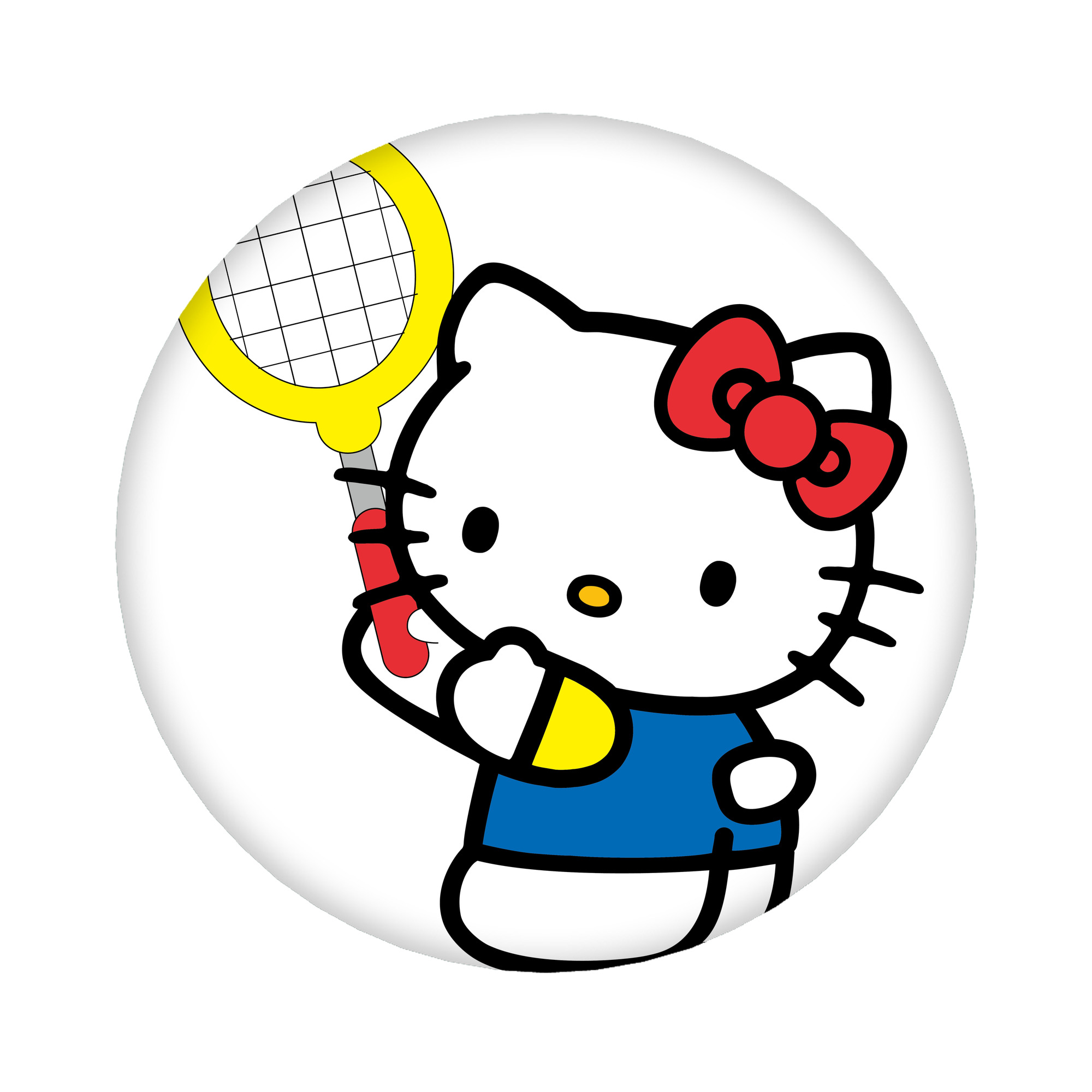 （画像用） Hello Kitty ハローキティ 6cm 缶バッジ 複数セット