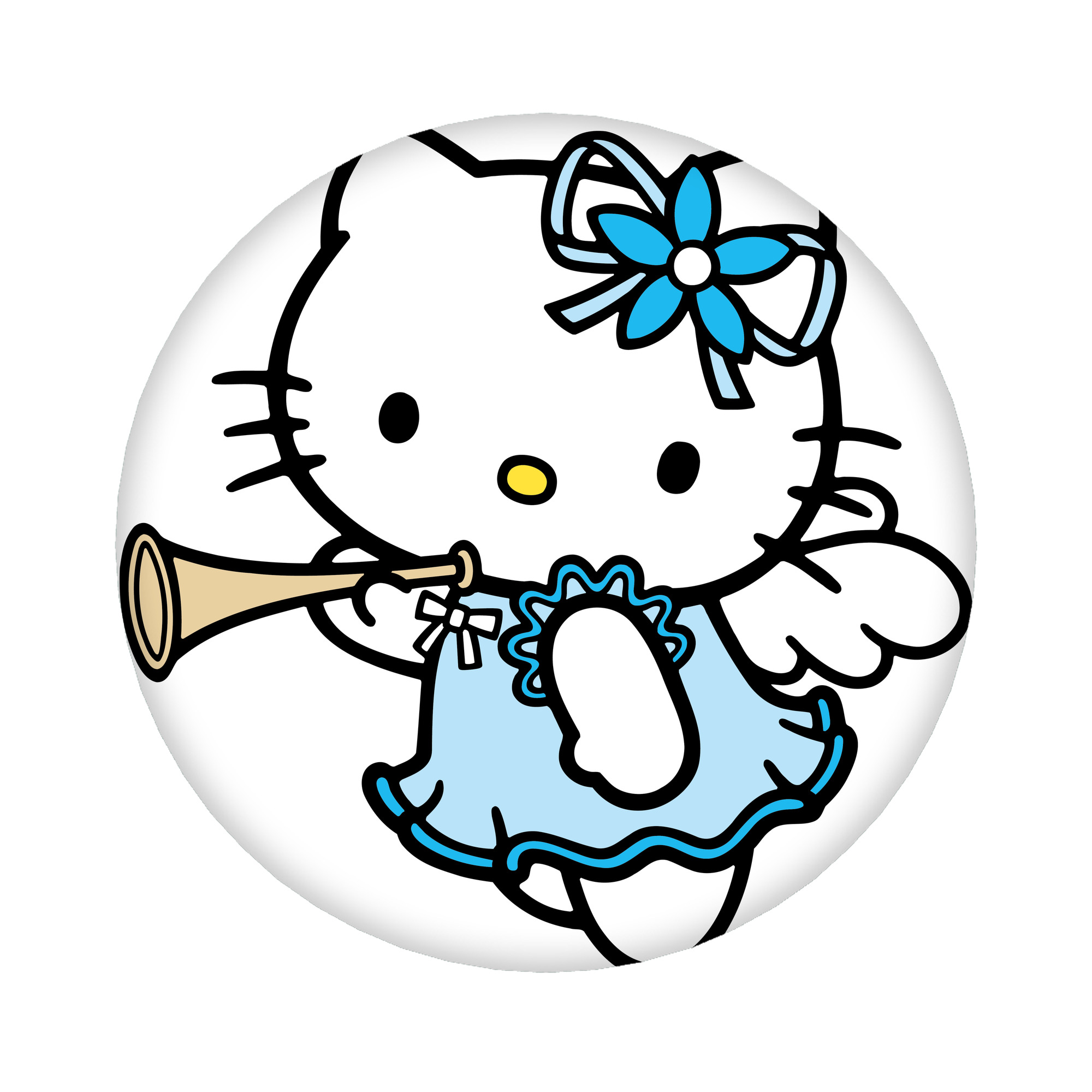（画像用） Hello Kitty ハローキティ 6cm 缶バッジ 複数セット
