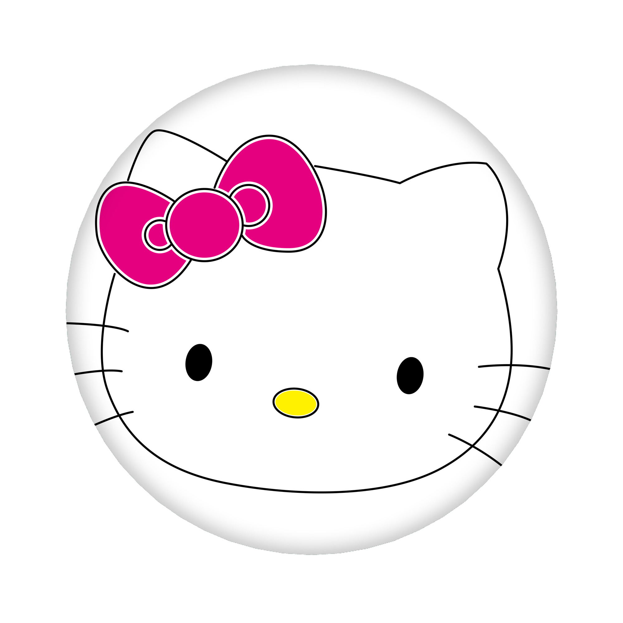 （画像用） Hello Kitty ハローキティ 6cm 缶バッジ 複数セット