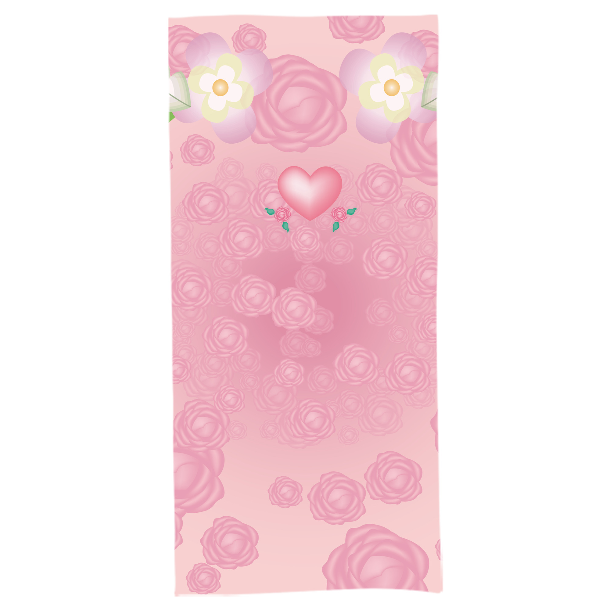 （画像用） Hello Kitty ハローキティ 大判バスタオル 70×140cm 吸水速乾 柔らかい肌触り