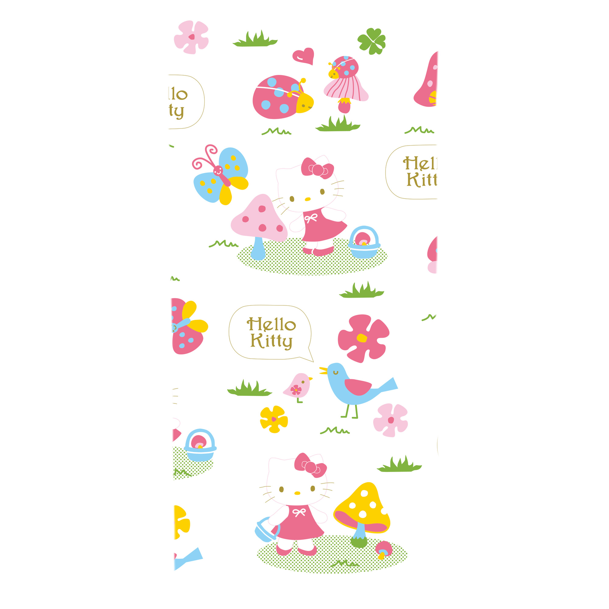 （画像用） Hello Kitty ハローキティ 大判バスタオル 70×140cm 吸水速乾 柔らかい肌触り