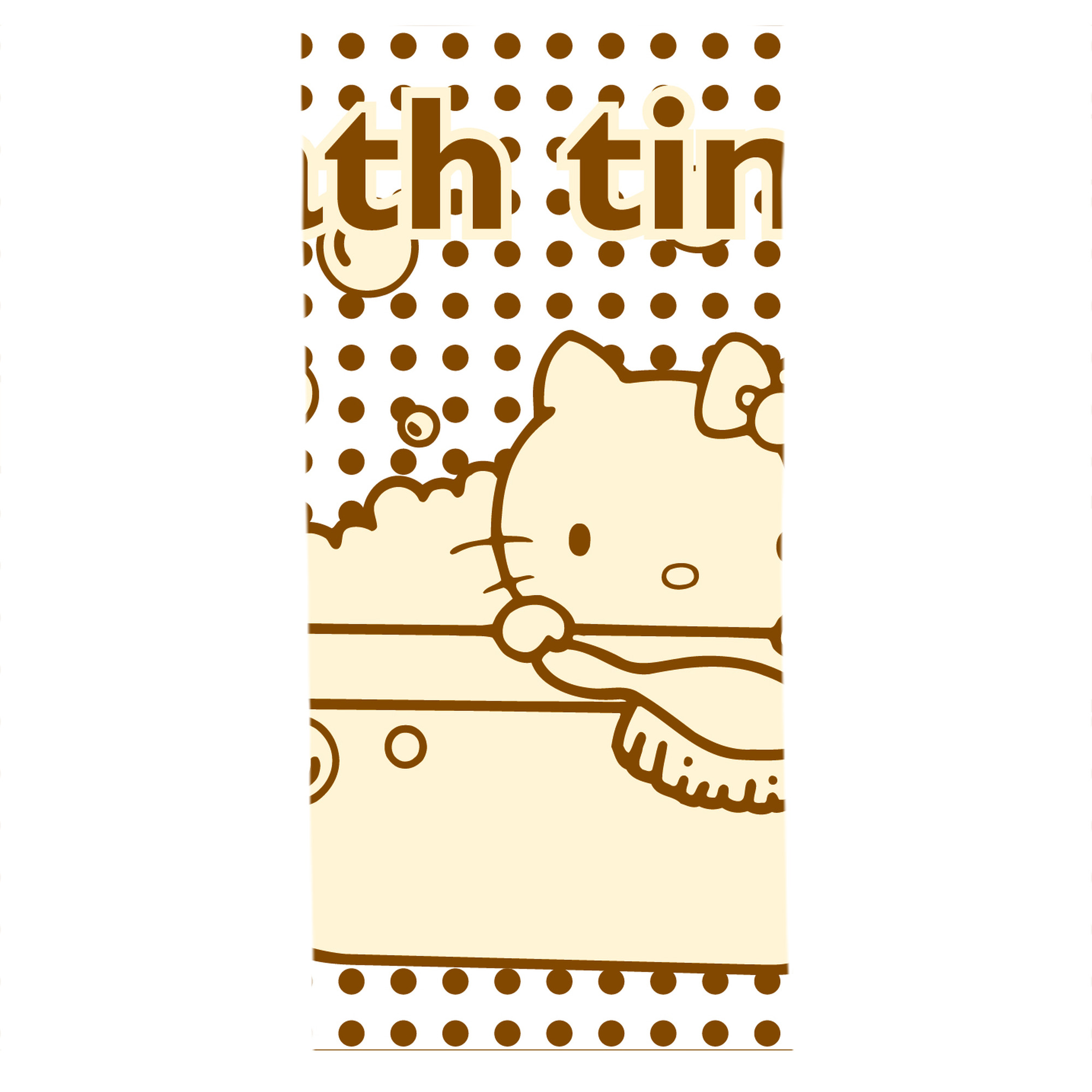 （画像用） Hello Kitty ハローキティ 大判バスタオル 70×140cm 吸水速乾 柔らかい肌触り