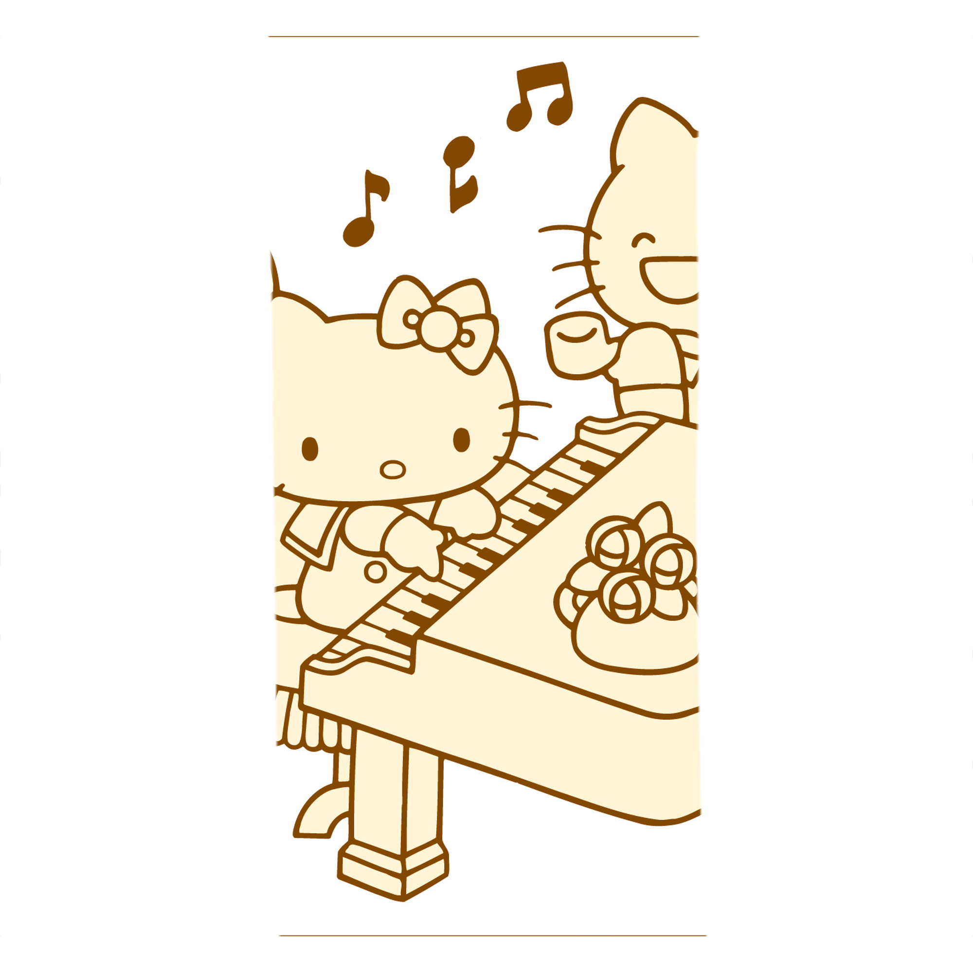 （画像用） Hello Kitty ハローキティ 大判バスタオル 70×140cm 吸水速乾 柔らかい肌触り