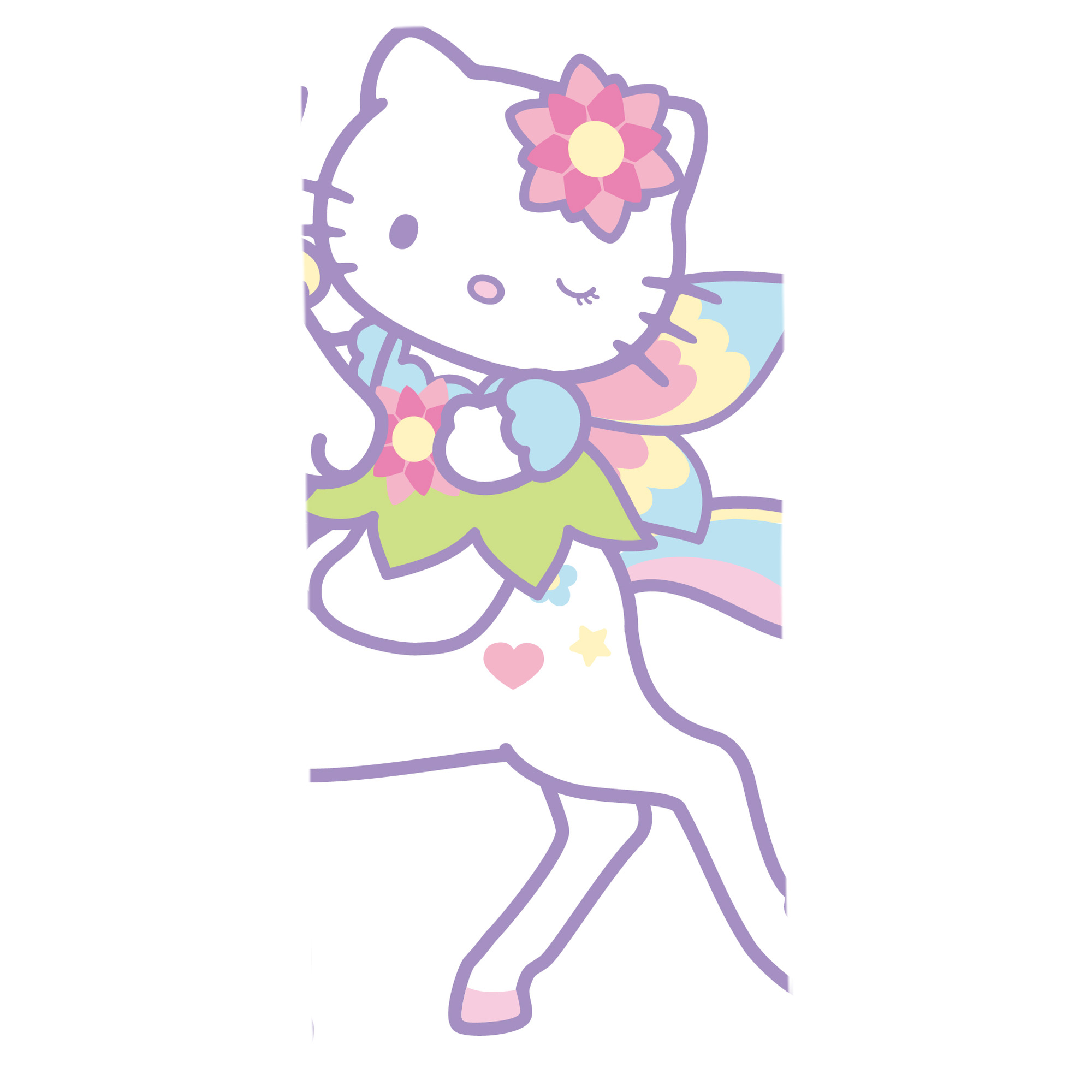 （画像用） Hello Kitty ハローキティ 大判バスタオル 70×140cm 吸水速乾 柔らかい肌触り