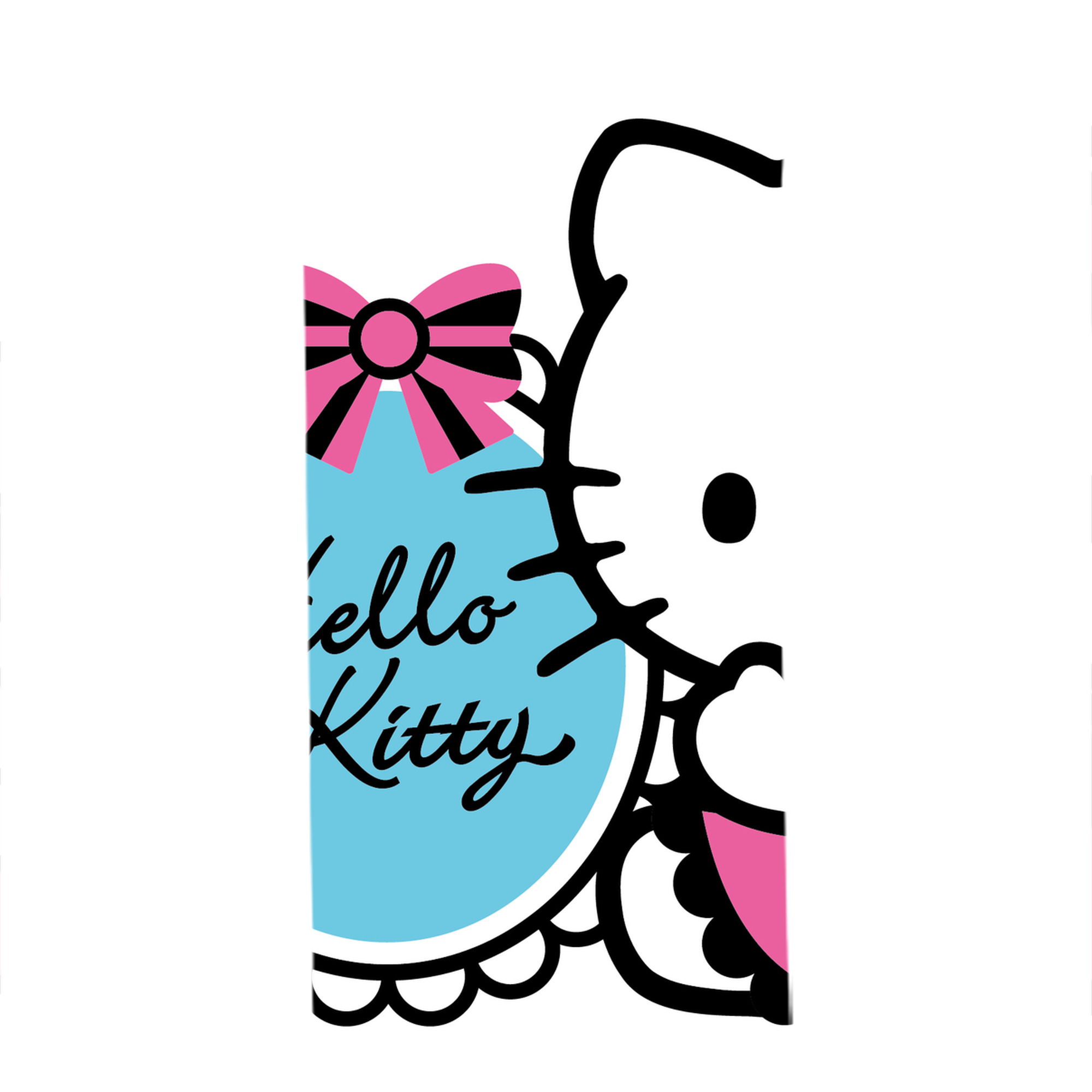 （画像用） Hello Kitty ハローキティ 大判バスタオル 70×140cm 吸水速乾 柔らかい肌触り